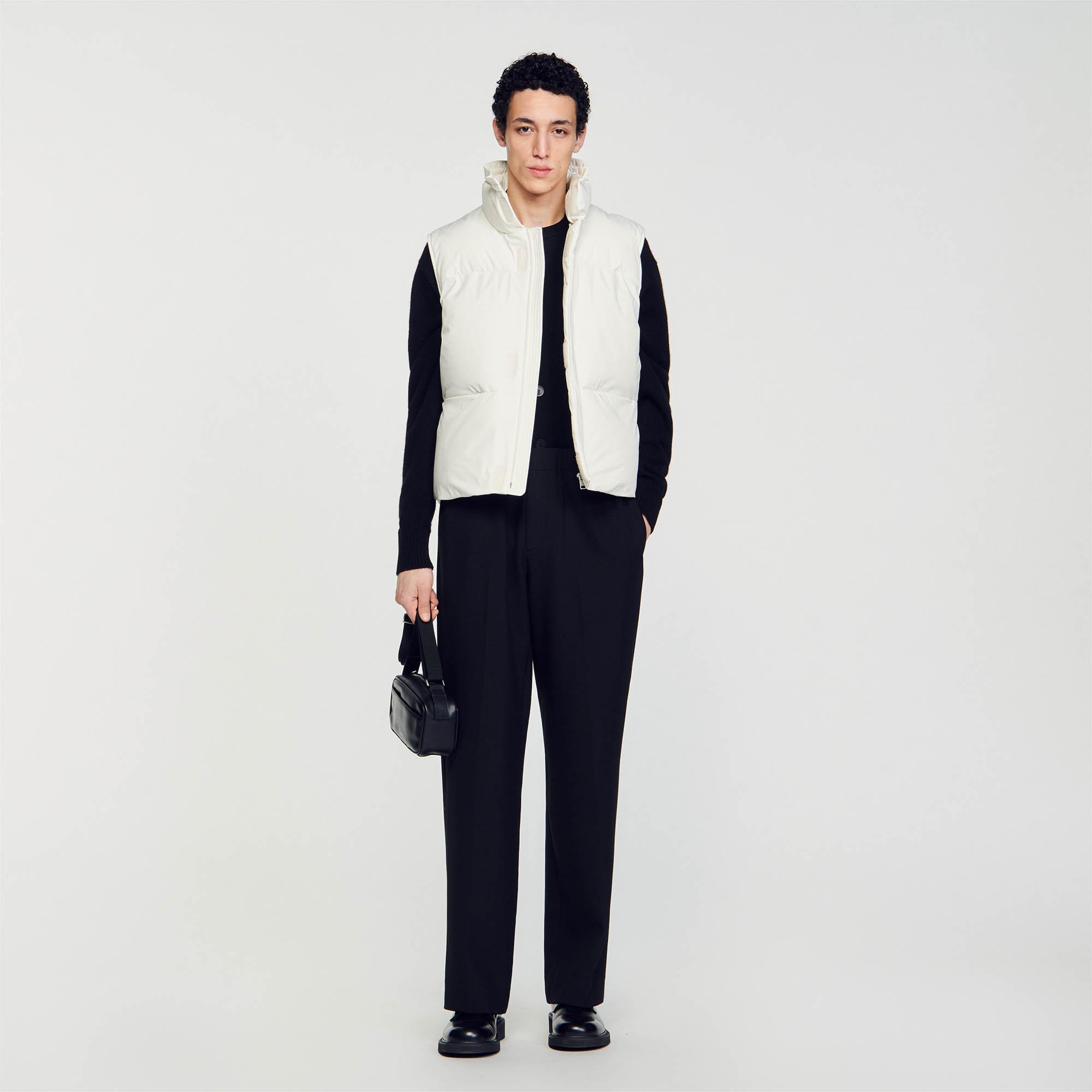 Doudoune velours sandro new arrivals
