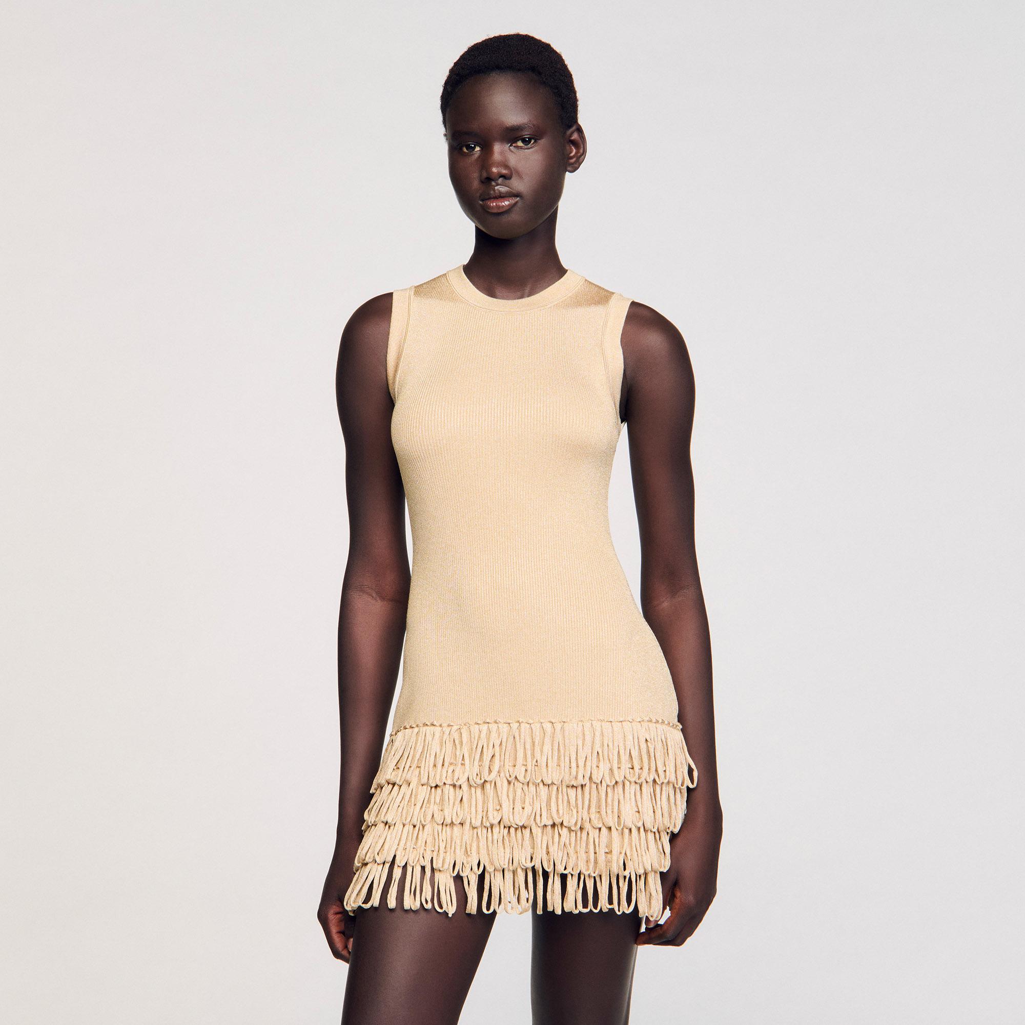 NEROLI FRINGE SHORT KNIT 【公式通販】