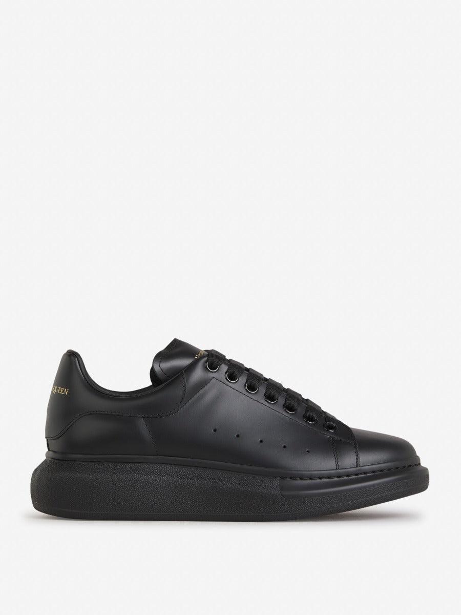 Mens black alexander mcqueen trainers online