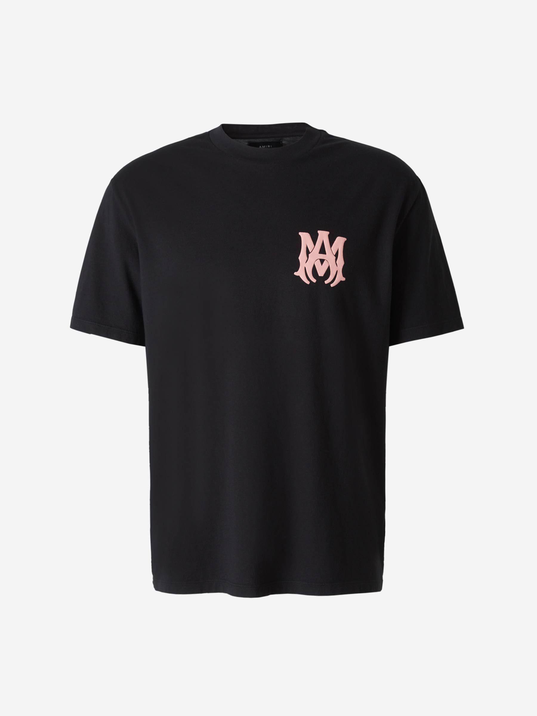 Amiri Printed Logo T-shirt in Black for Men | Lyst