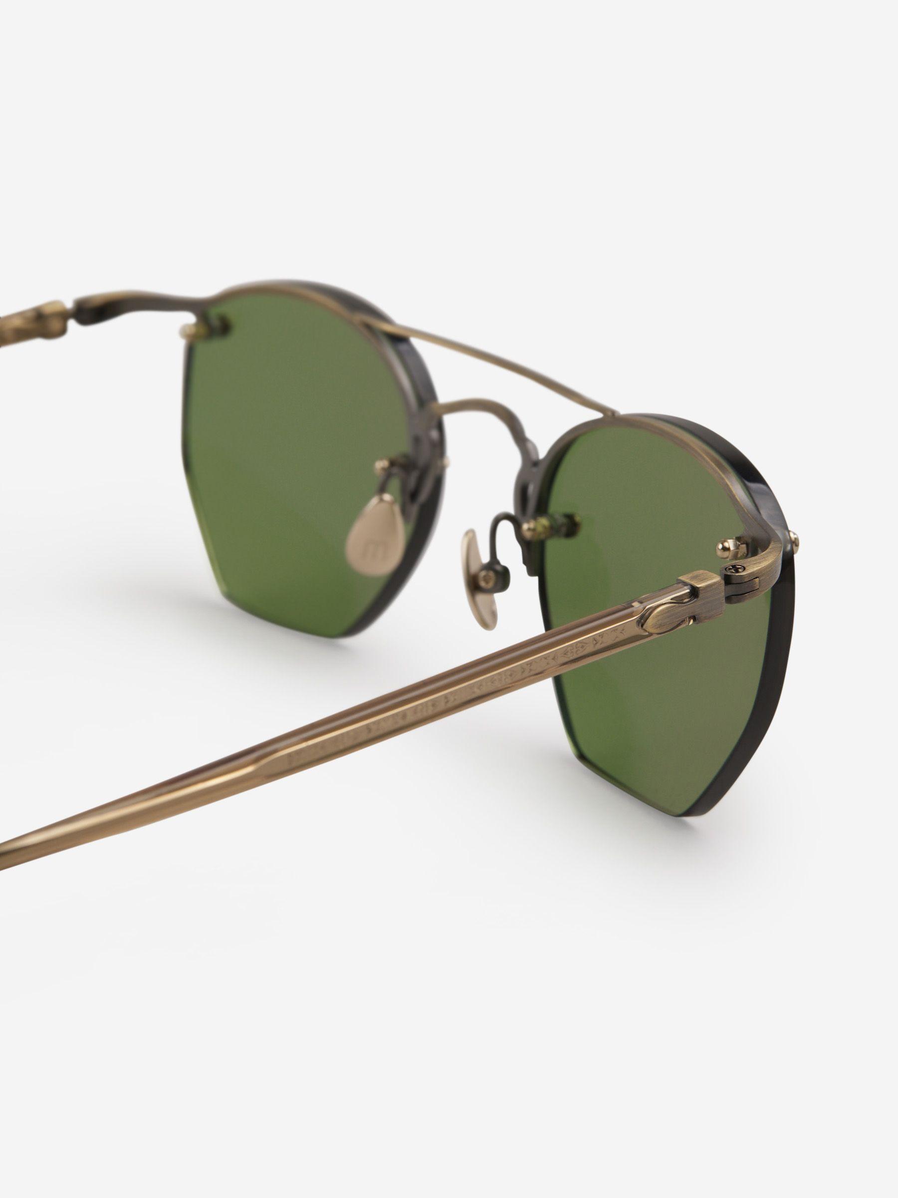 Matsuda Round Sunglasses in Green for Men | Lyst