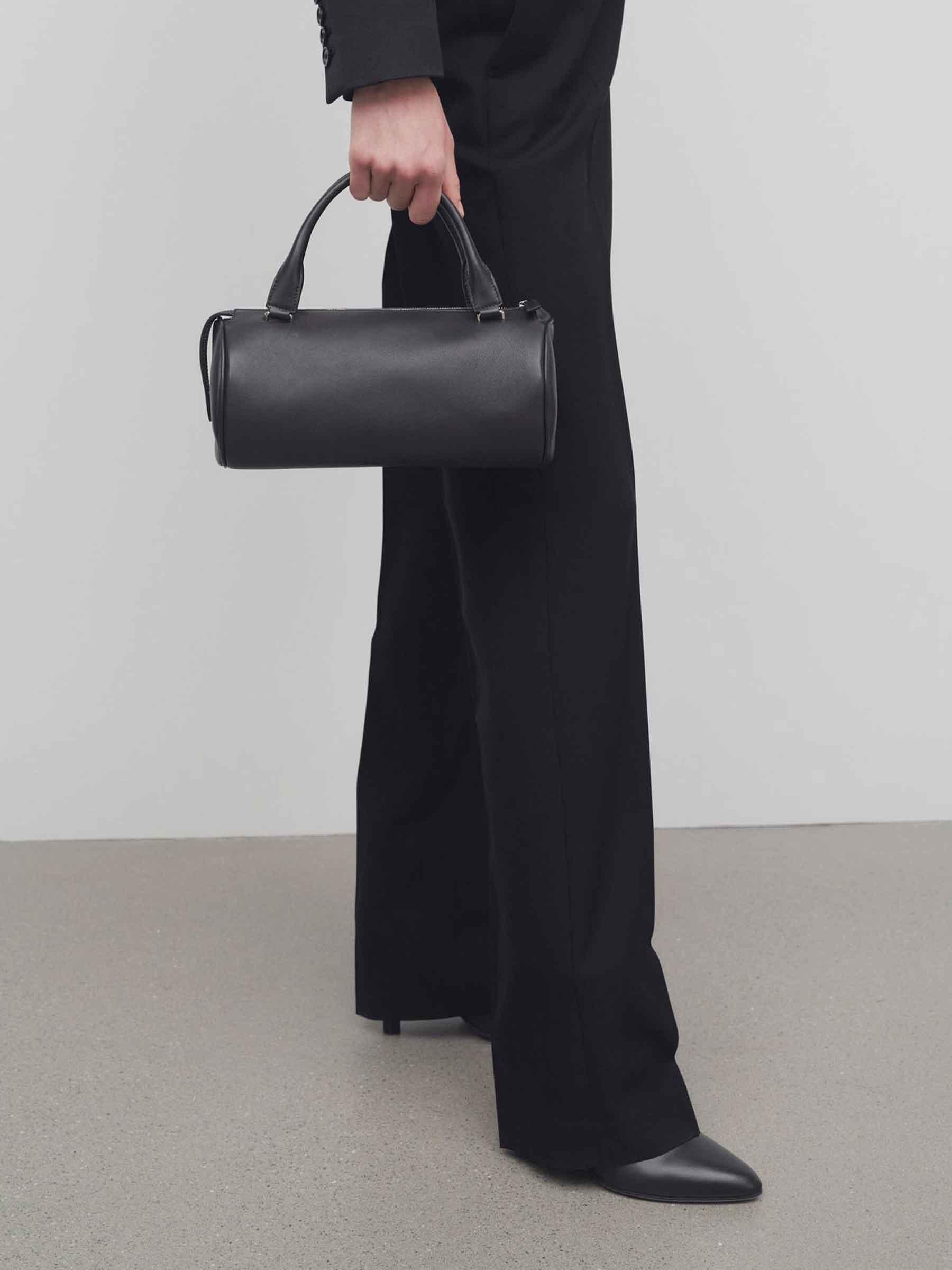 THE ROW Edith バッグ ブラック レザー製 The Row Edith Leather Handbag in Black | Lyst
