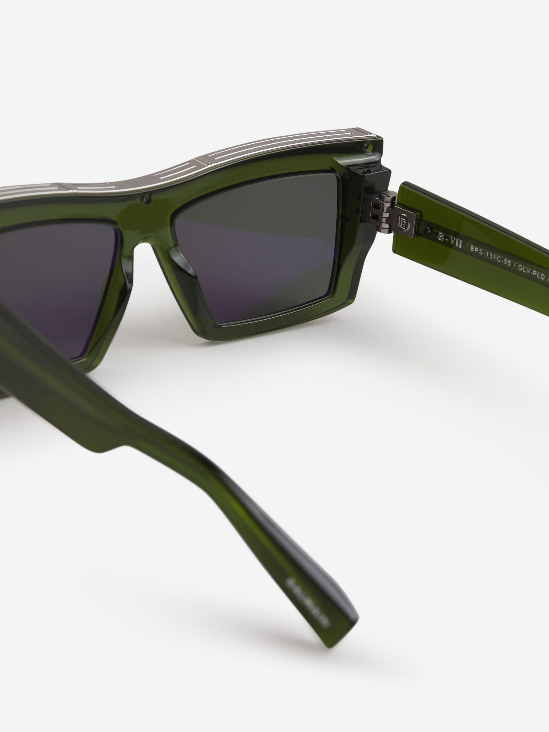 Unisex Rectangle PVC Sunglasses