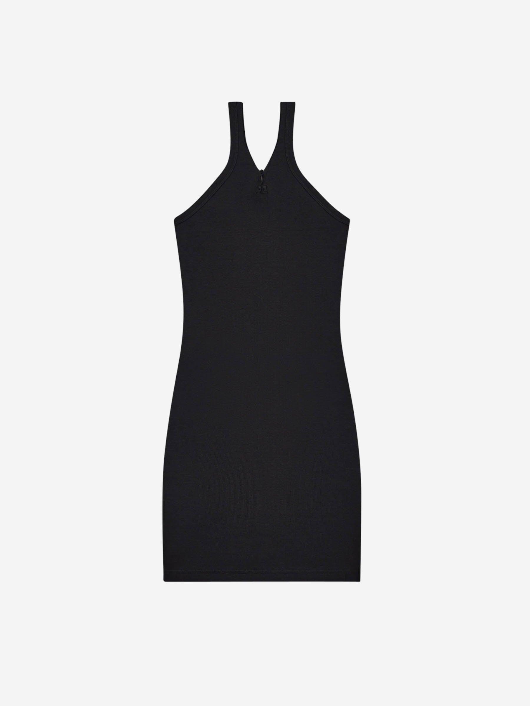 COURREGES 'Criss Cross 90's Mini' dress クレージュミニドレス Courreges 90's Criss Cross Mini Dress in Black | Lyst