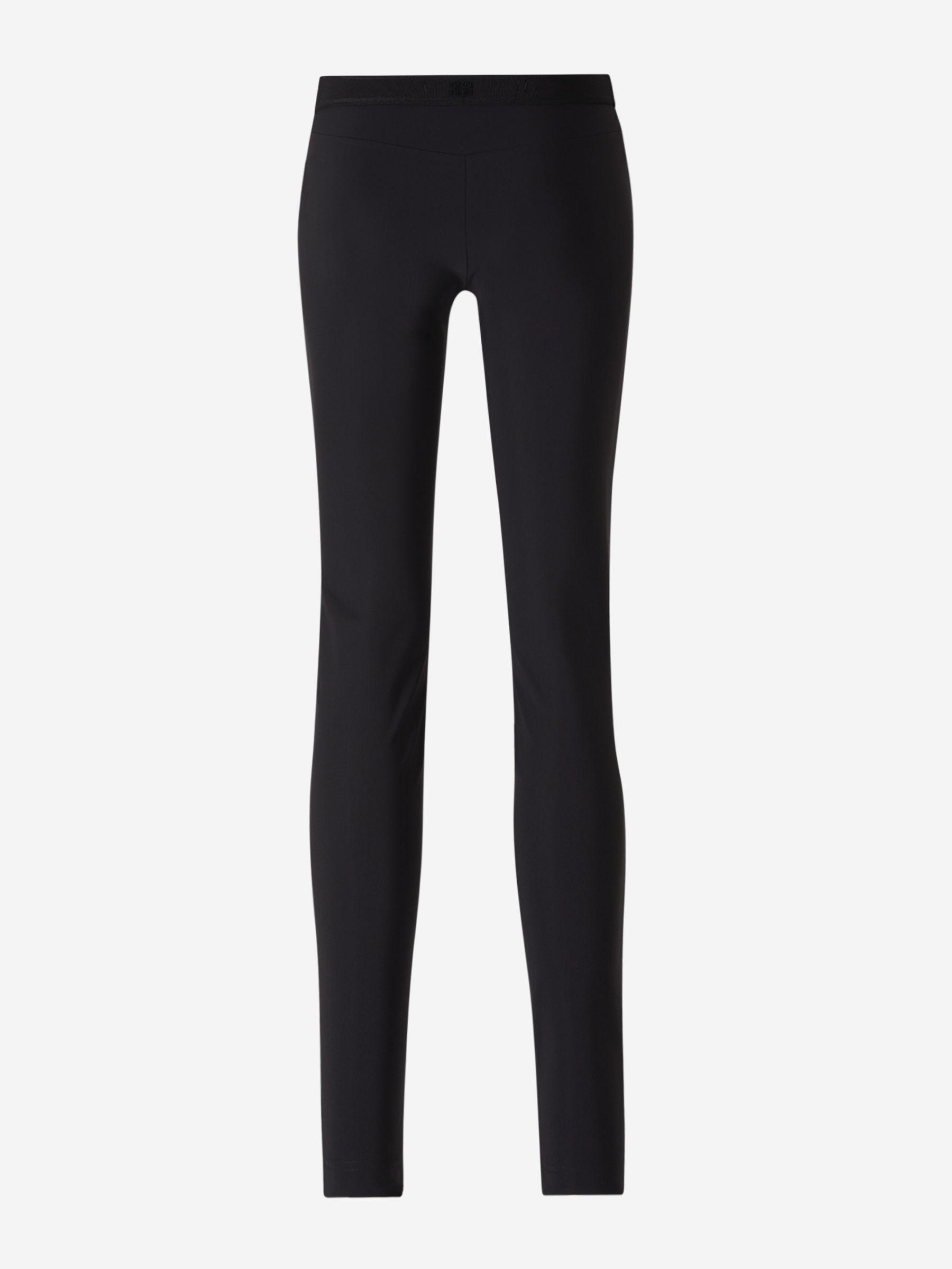 Givenchy Elastic Knit Leggings in Black | Lyst