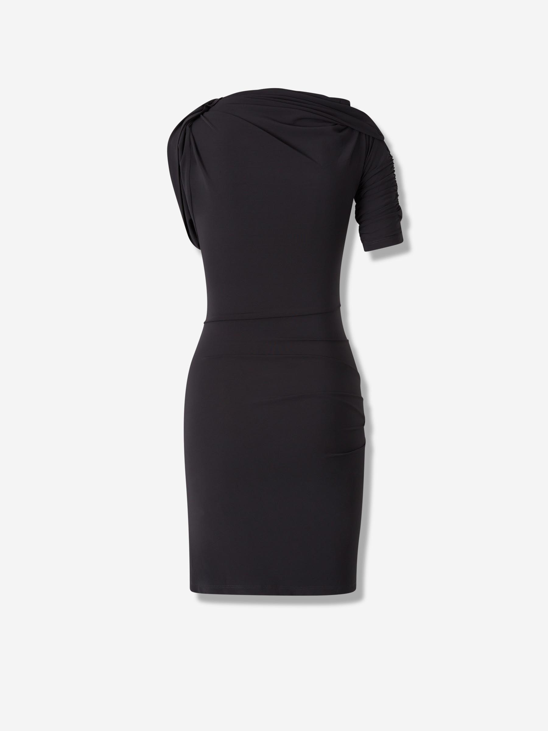 Jacquemus La Mini Robe Drapeado ジャージードレス JACQUEMUS La Mini Robe Drapeado asymmetric draped stretch