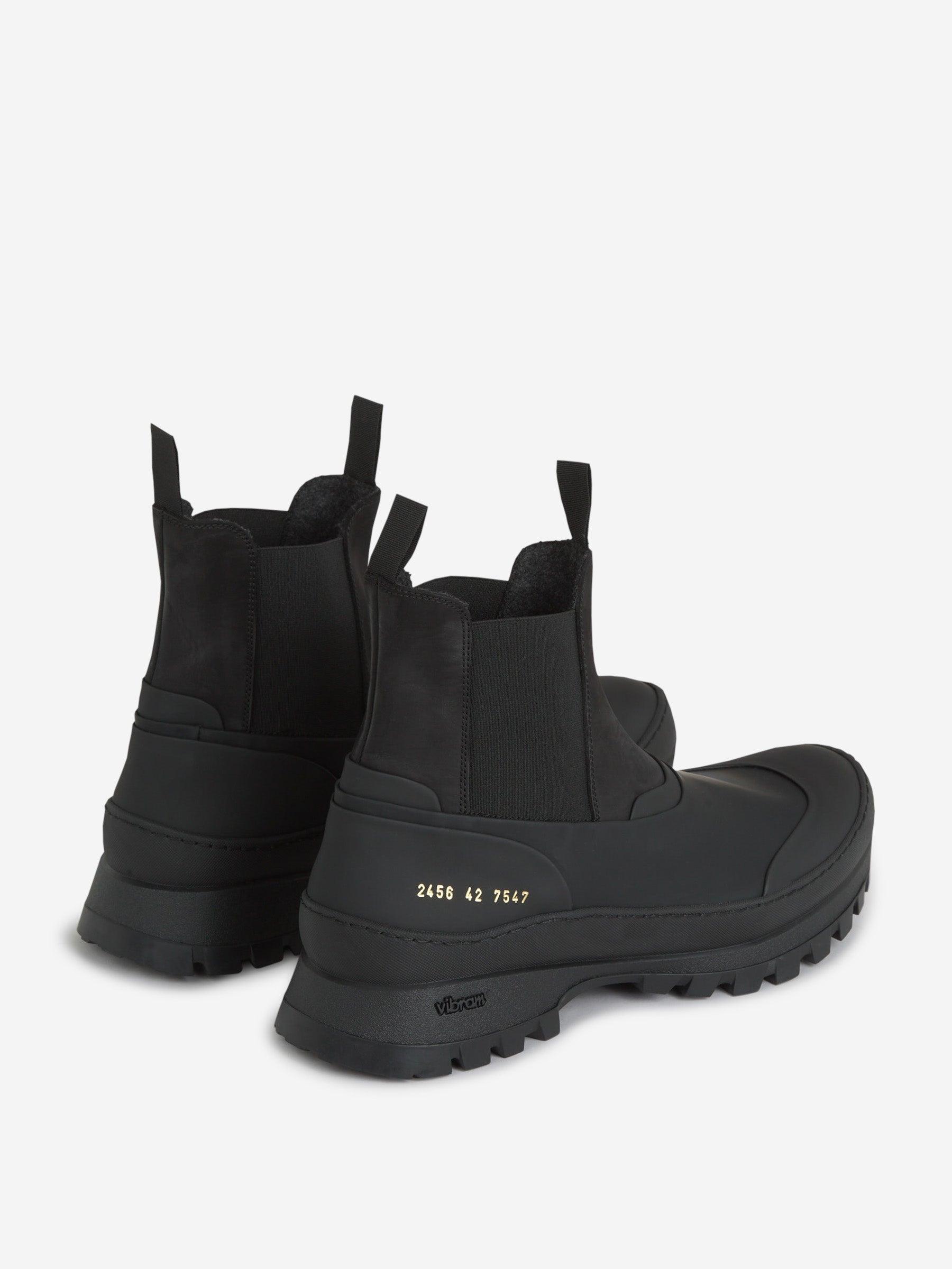 Common Projects Chelsea Hiker Boots in Black for Men Lyst UK