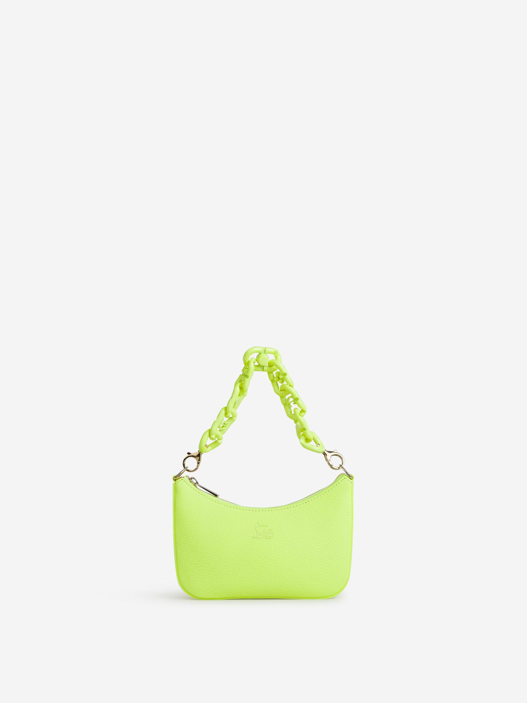Christian Louboutin Loubila Mini Chain Bag in Yellow Lyst