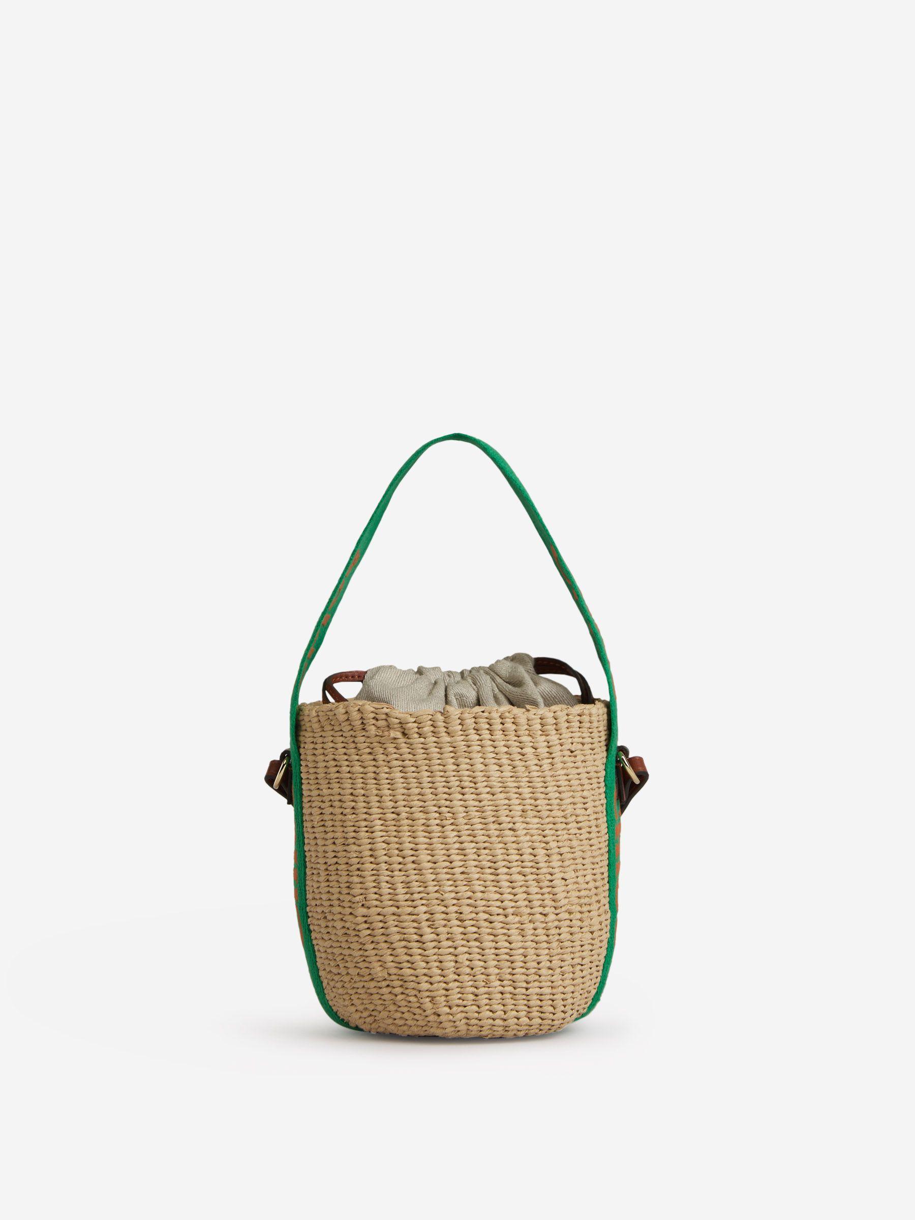 Chloé Woody Basket Bag in Green | Lyst Australia
