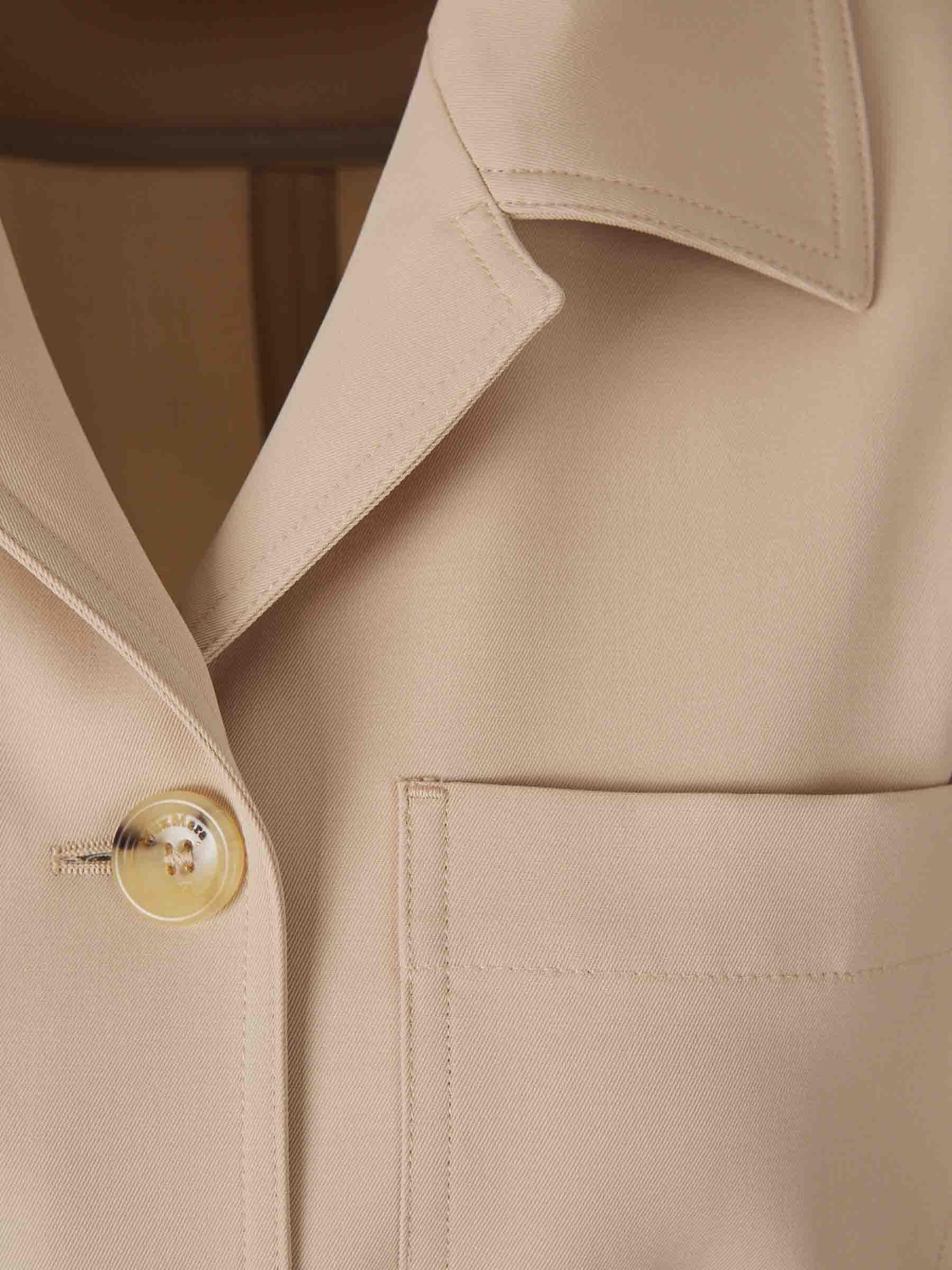 【関税＆送料込み】Max Mara Safari Trench Coat Pulvino Max Mara Safari Trench Coat Pulvino in Natural | Lyst