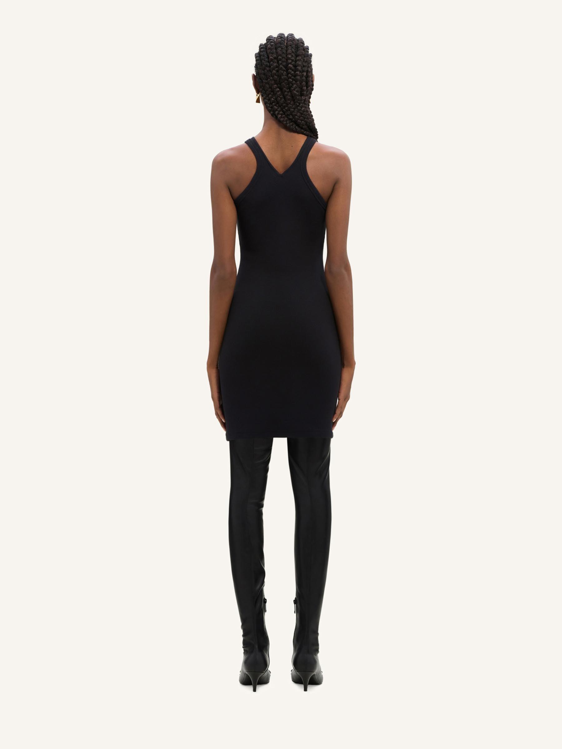 COURREGES 'Criss Cross 90's Mini' dress クレージュミニドレス Gray Criss Cross 90's Minidress by Courrèges on Sale