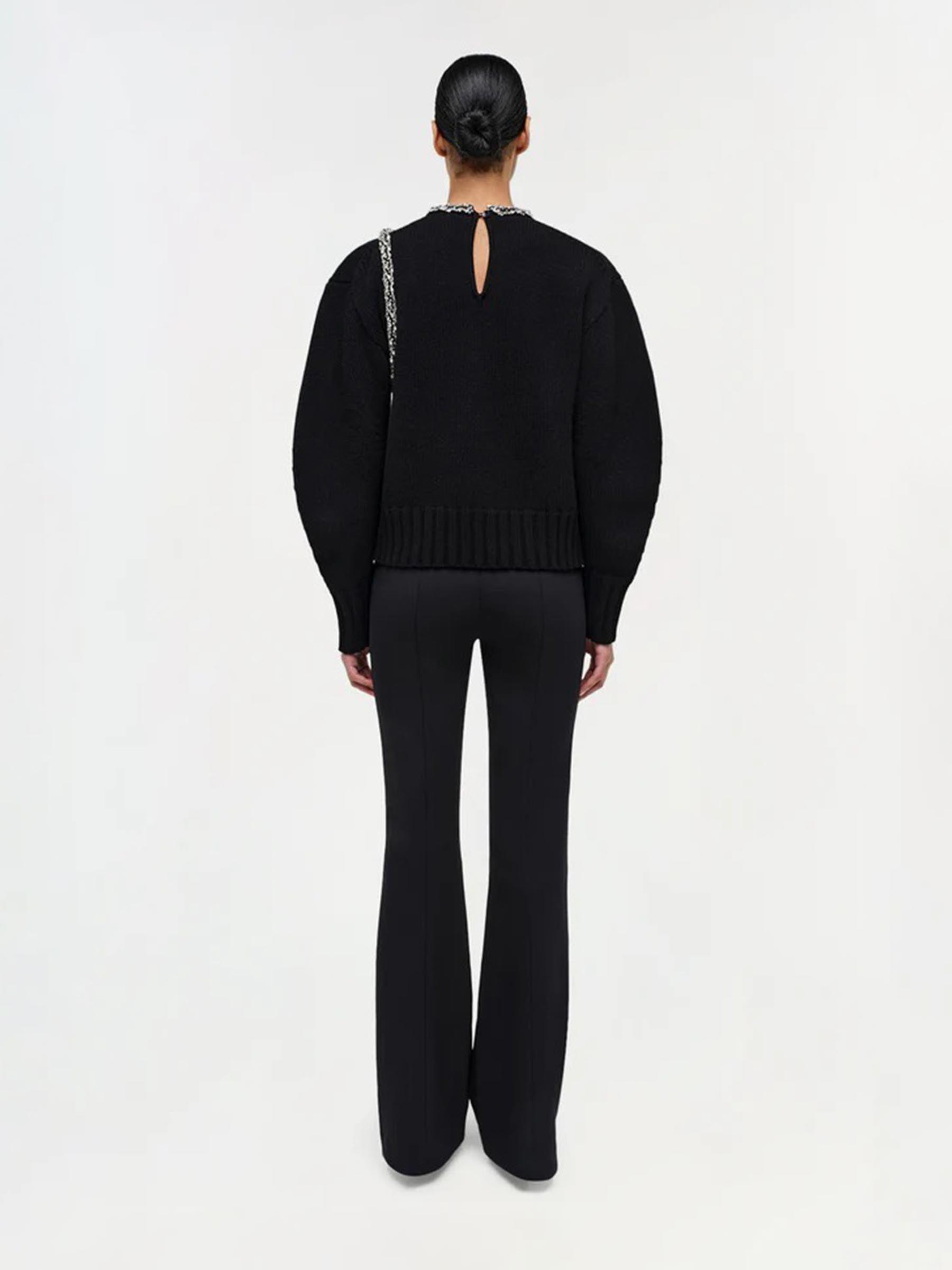 Pull Tricot Col Rond en Maille Chenille | Atlas For Men