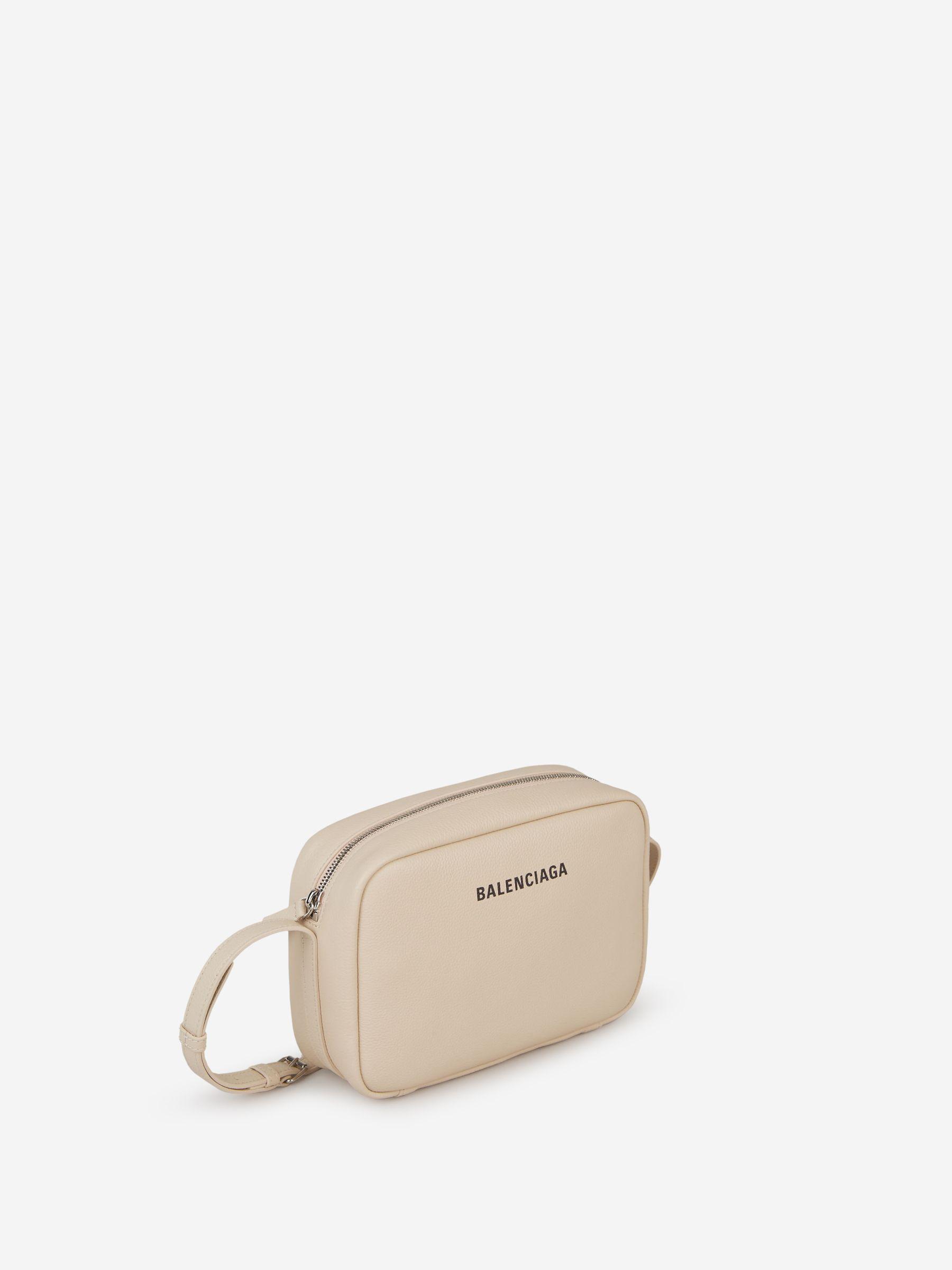 Balenciaga Everyday Camera Shoulder Bag in Natural for Men