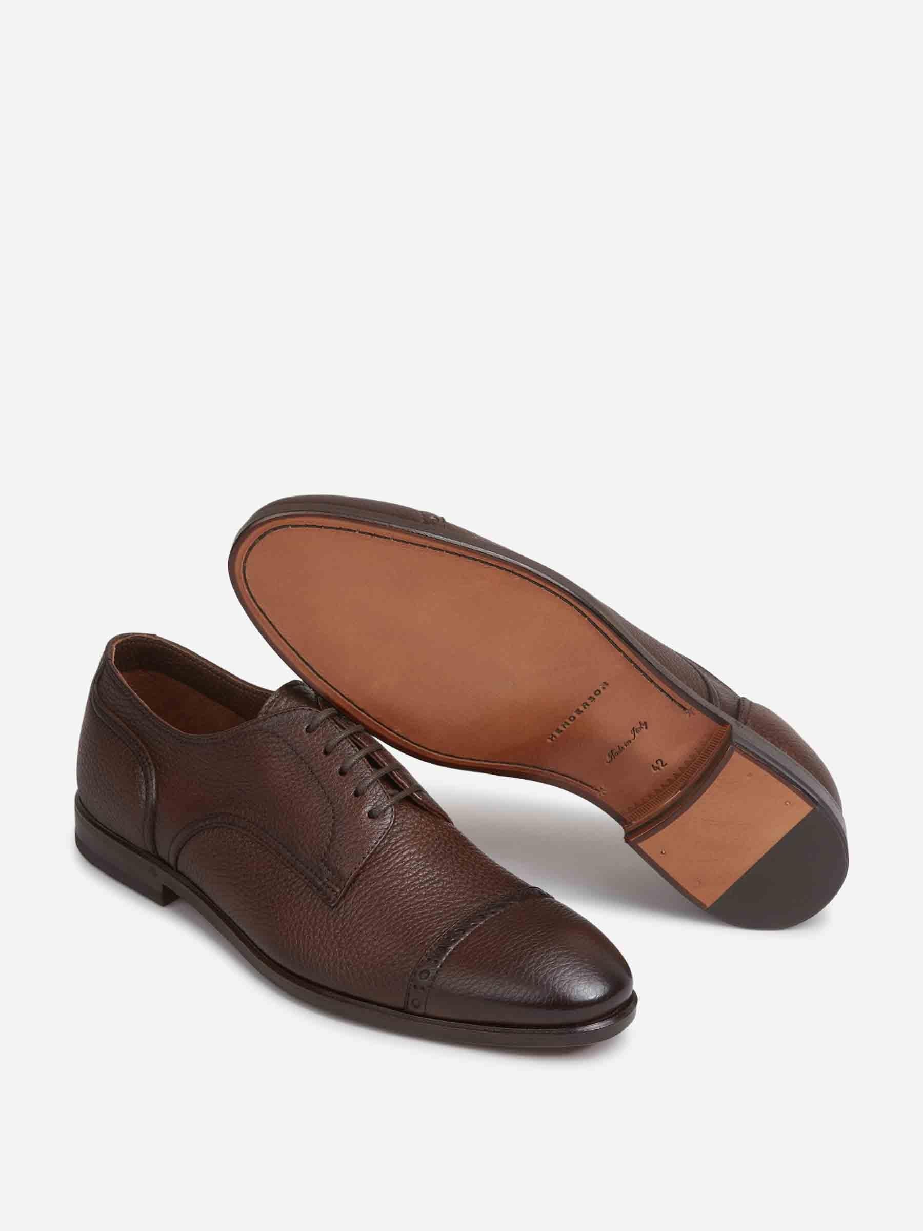 HENDERSON - Men’s - Brown Leather Oxford Shoes - Size 44 Allen Edmonds Men main image 3