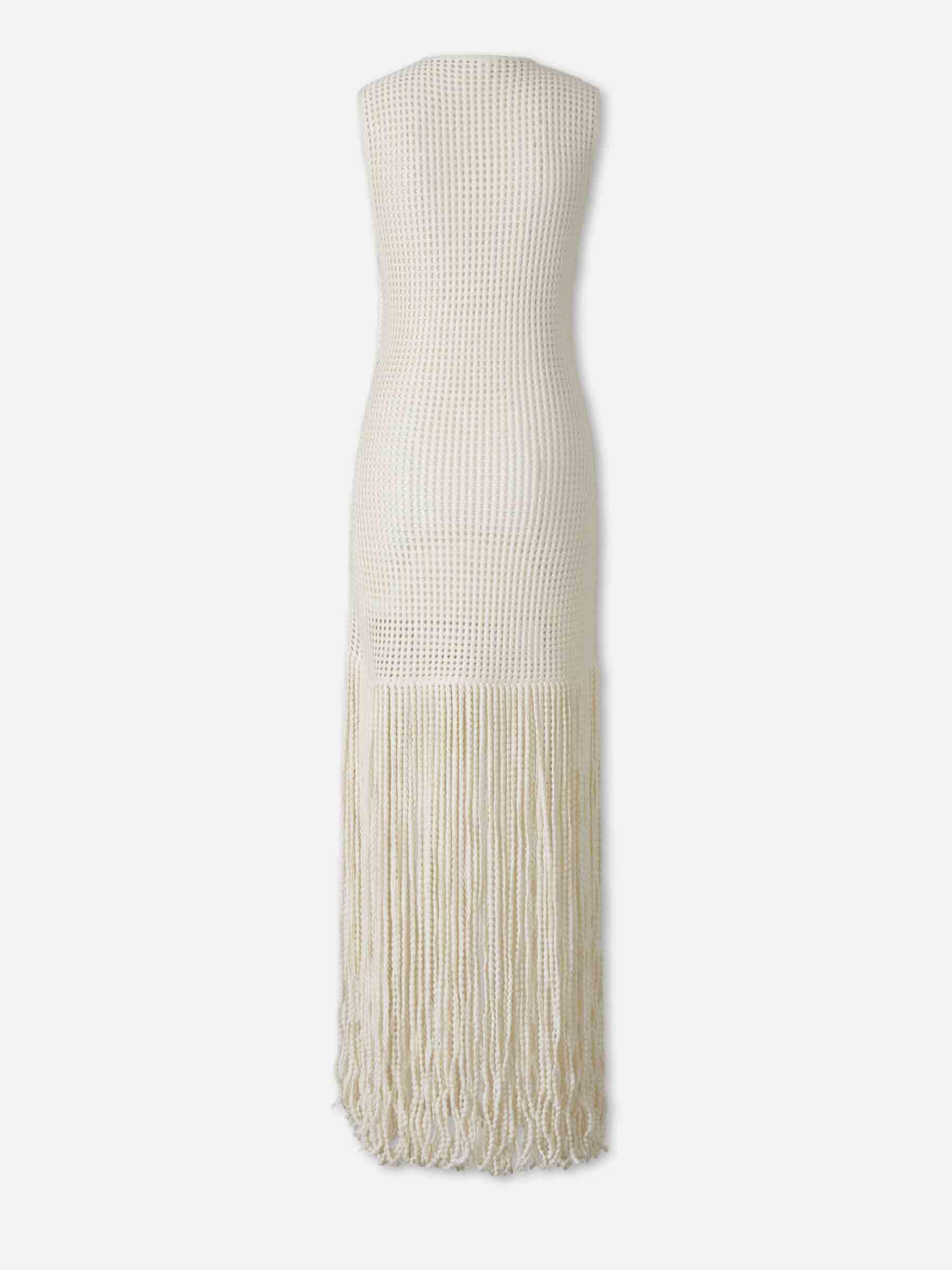chinese dress ladies Alaia Drape Maxi Dress - Yellow main image 1