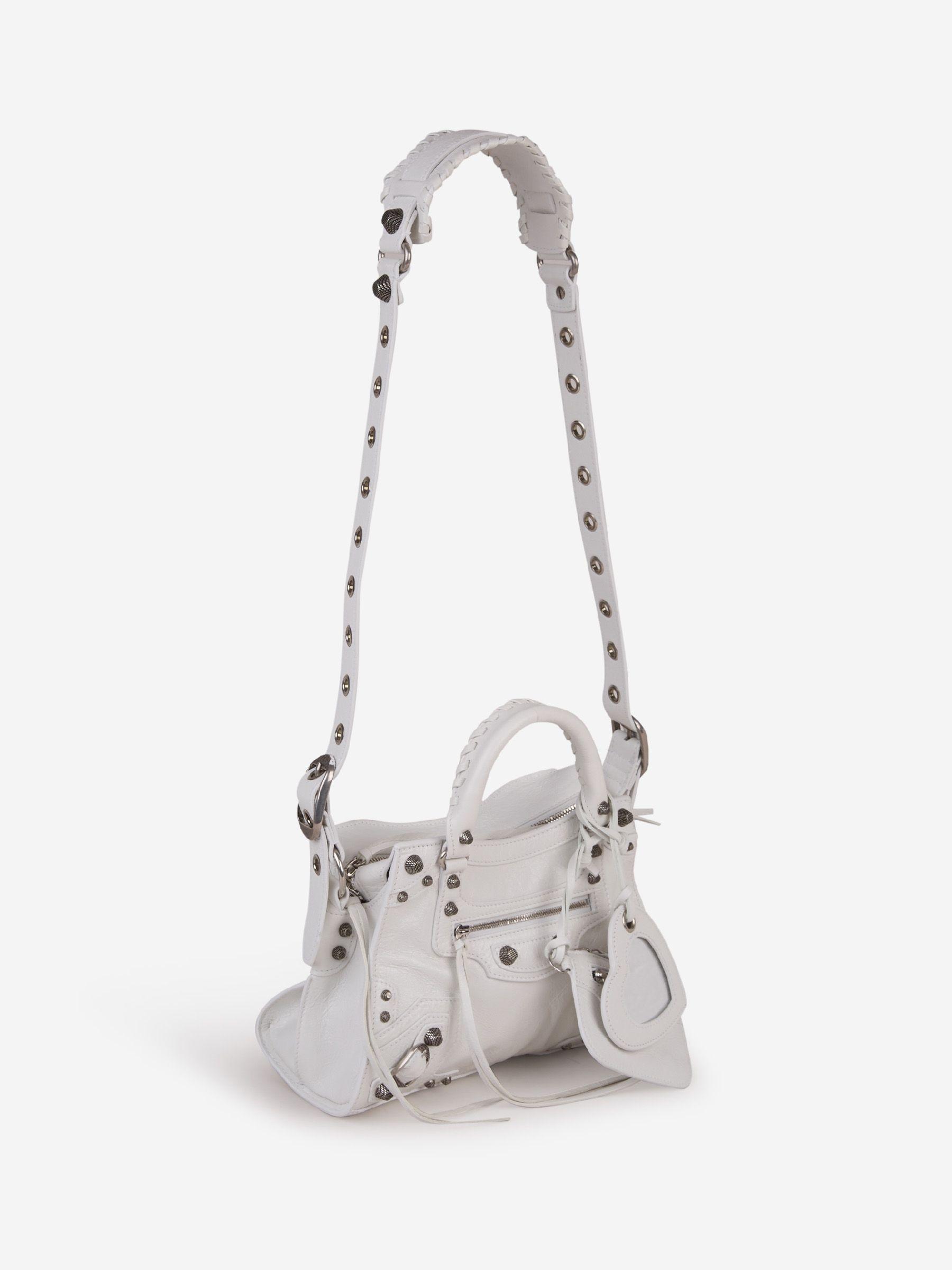 Balenciaga Neo Cagole Xs Bag in White | Lyst
