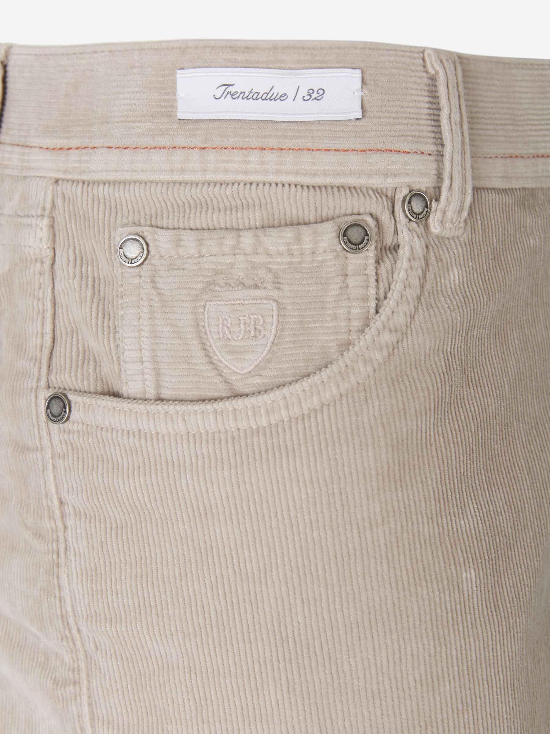 richard j. brown Corduroy Cotton Jeans in Natural for Men | Lyst