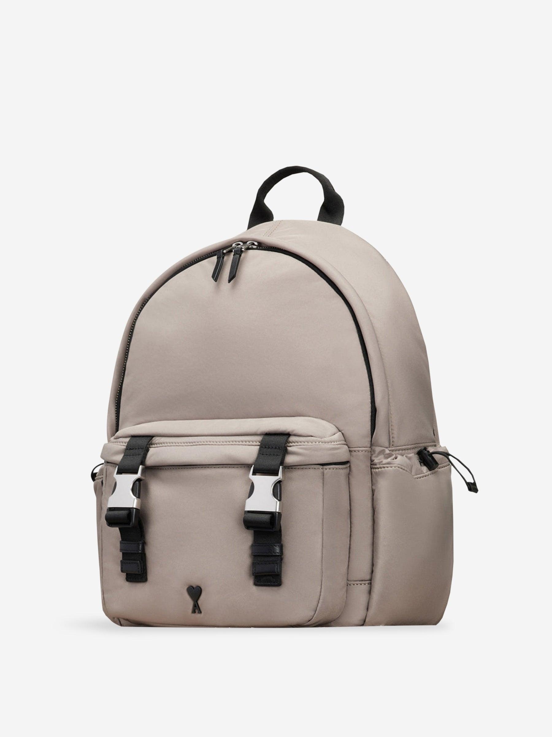 Zaino da Uomo di Ami Paris in Neutro Lyst