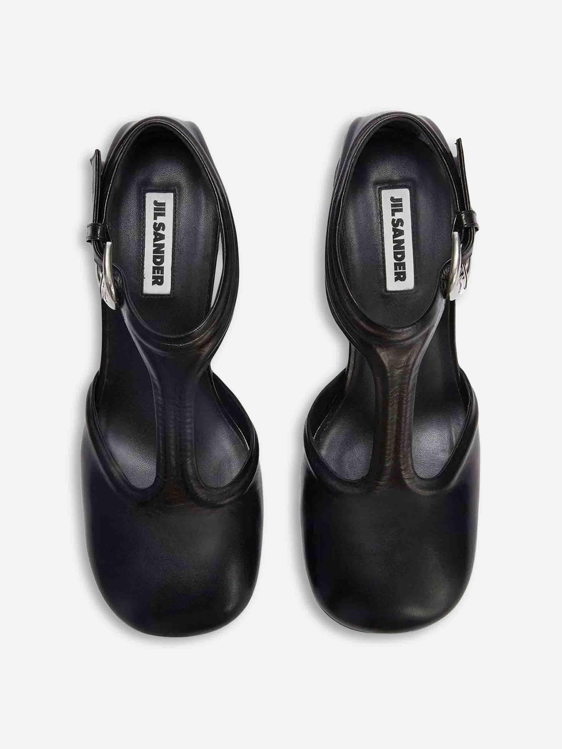【Jil Sander】 Mary Jane Heels ブラック jlsan3020422b0d_1744284323940_