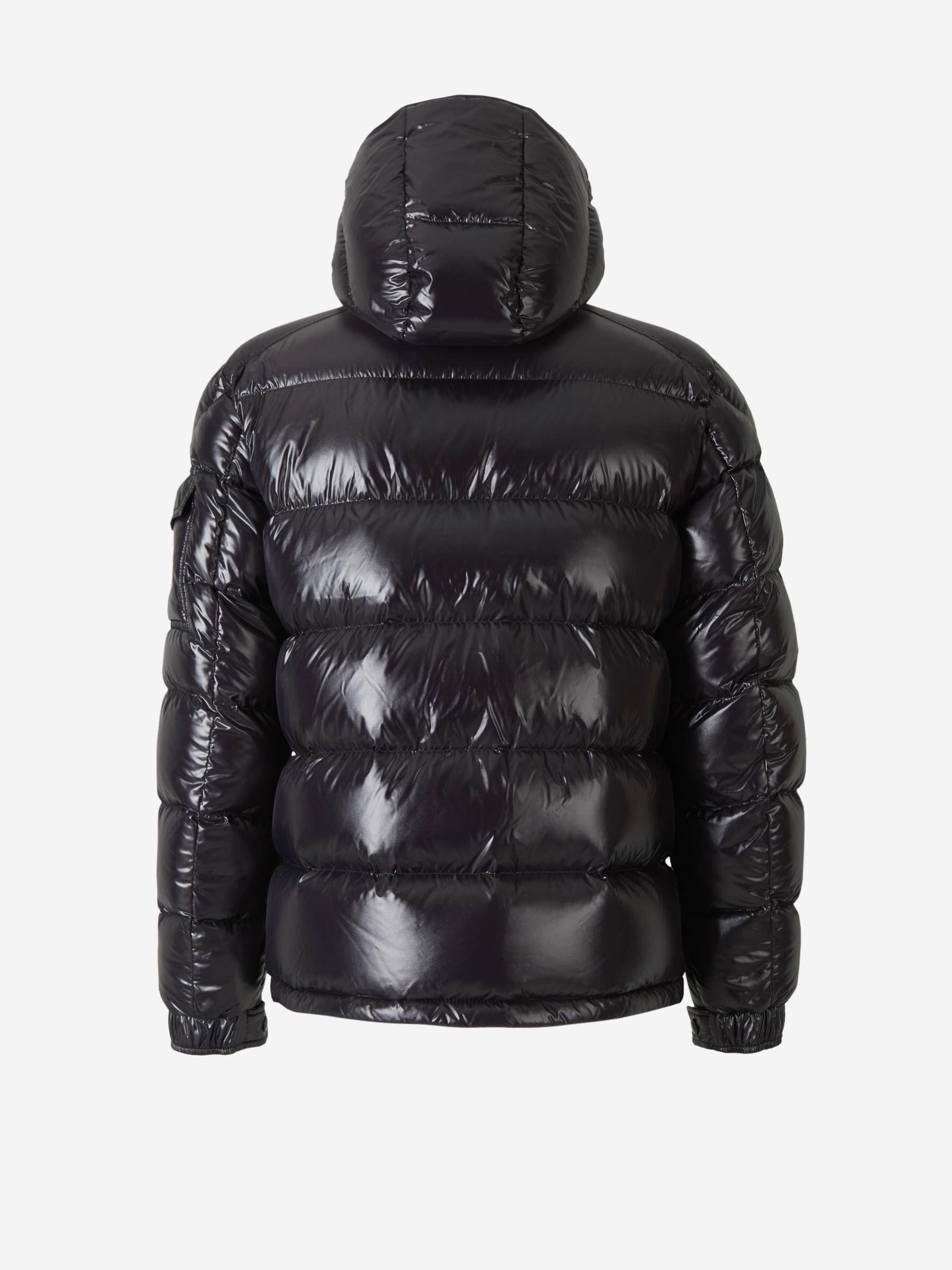 Moncler Maya Quilted Jacket in Black 