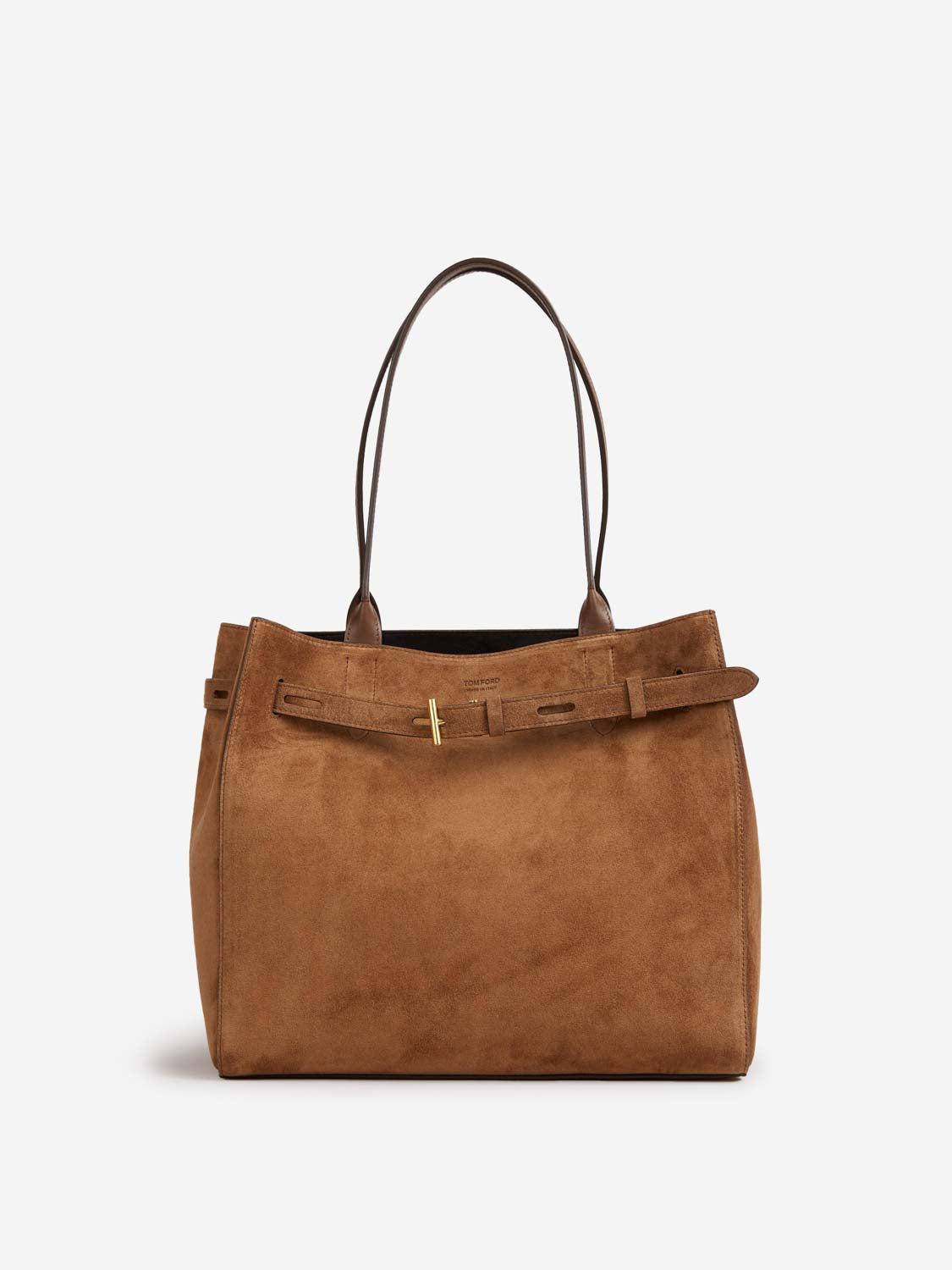 【送料&関税込】Tom Ford The Small Tote TOM FORD Small Tote Bag Handbag Shoulder Logo Leather Red