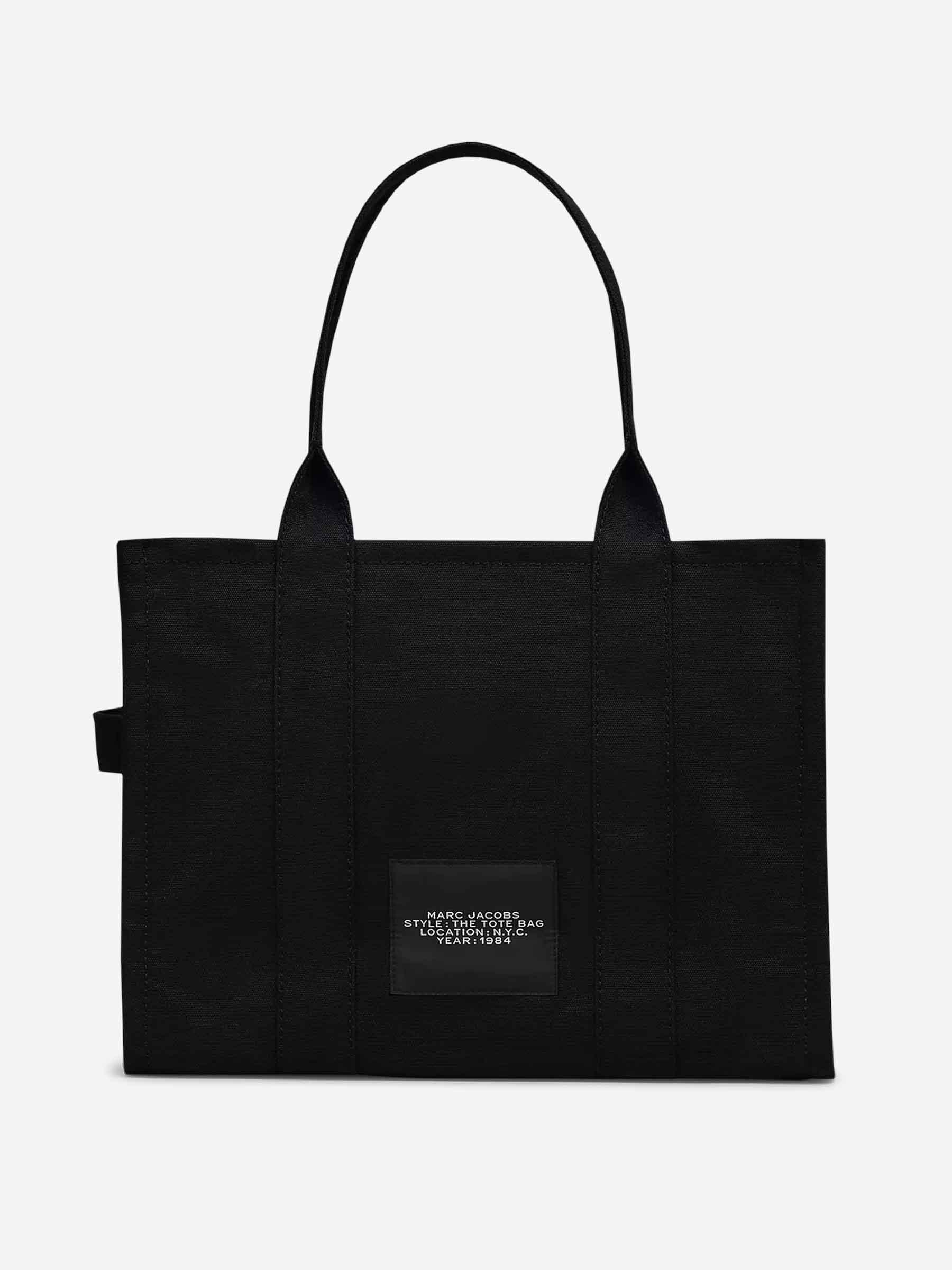 Marc Jacobs The Tote Bag Canvas Shoulder Bag in Black Lyst UK