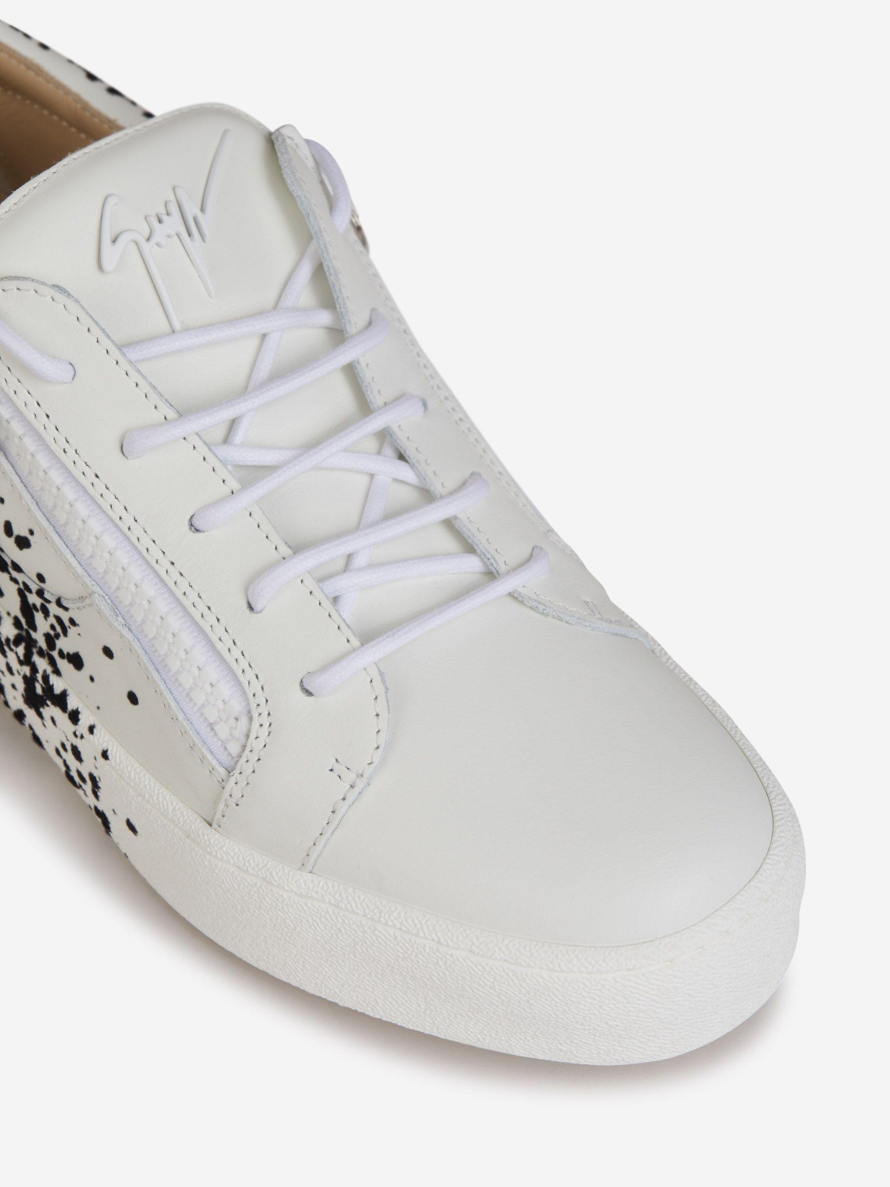 Giuseppe Zanotti Frankie Spray Sneakers in White for Men | Lyst