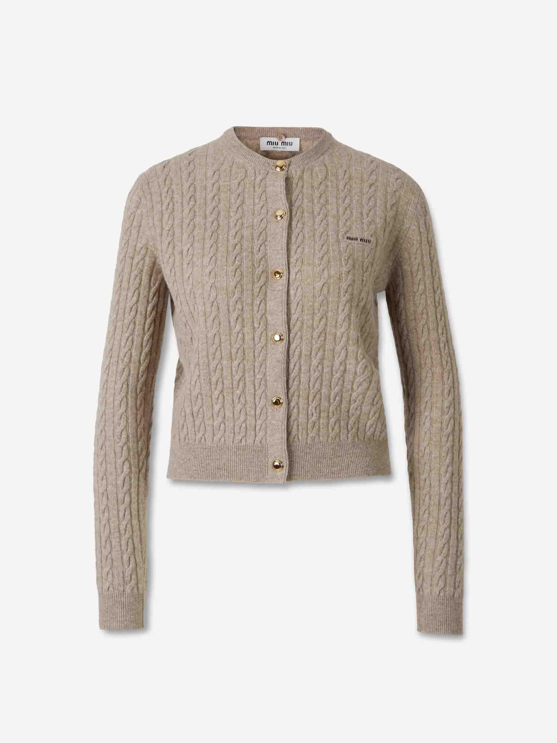 Miu Miu Cardigans for Women | Online Sale up to 49% off | Lyst