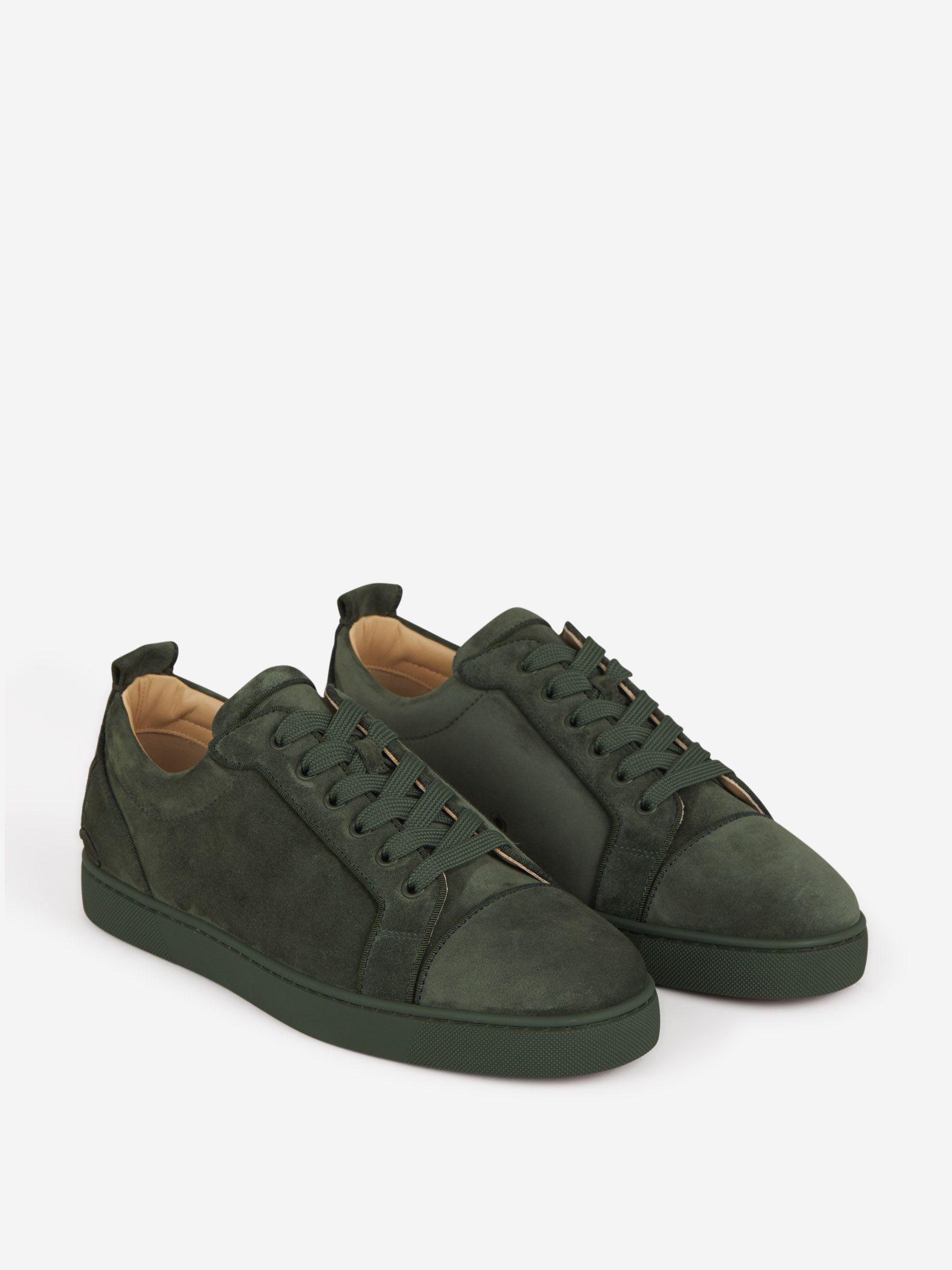 Christian Louboutin Fun Louis Junior Leather Sneakers | Size - UK 5 - by MyTheresa