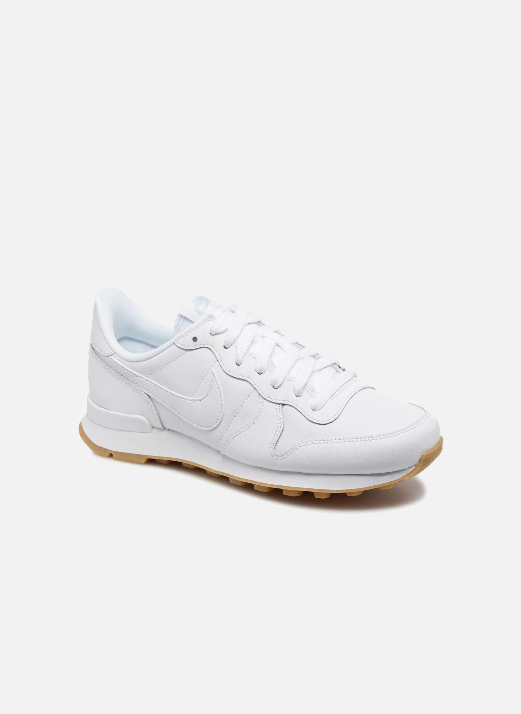 Nike Leer Internationalist - Sneakers in het Wit - Bespaar 37% - Lyst