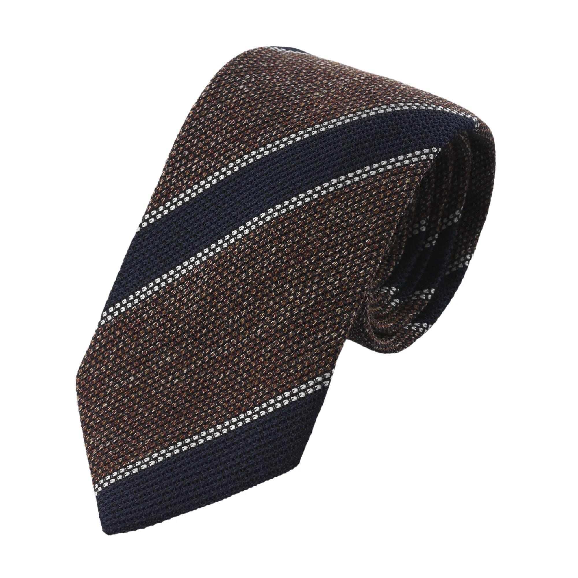 Drake's Regimental Grenadine Tie for Men | Lyst UK