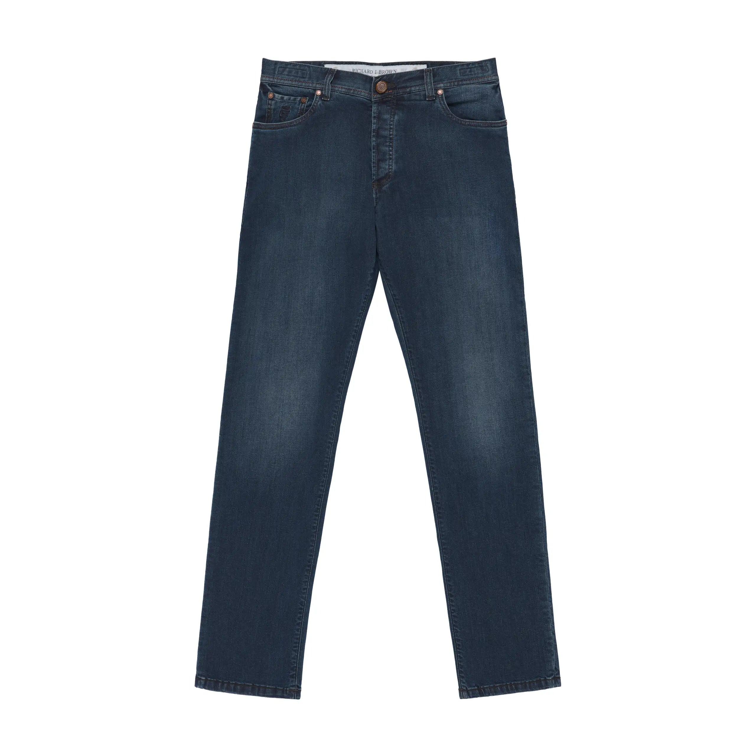 richard j. brown Stretch-cotton Jeans in Blue for Men | Lyst
