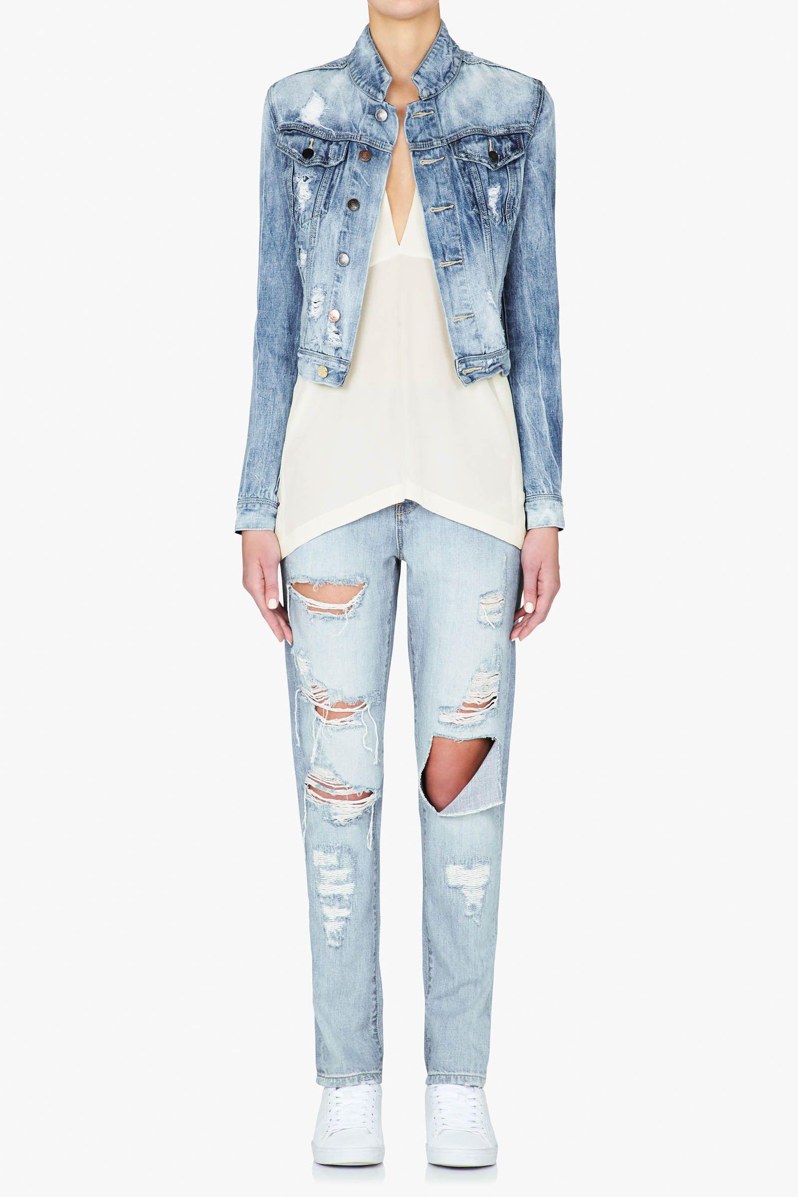 sass and bide denim jacket