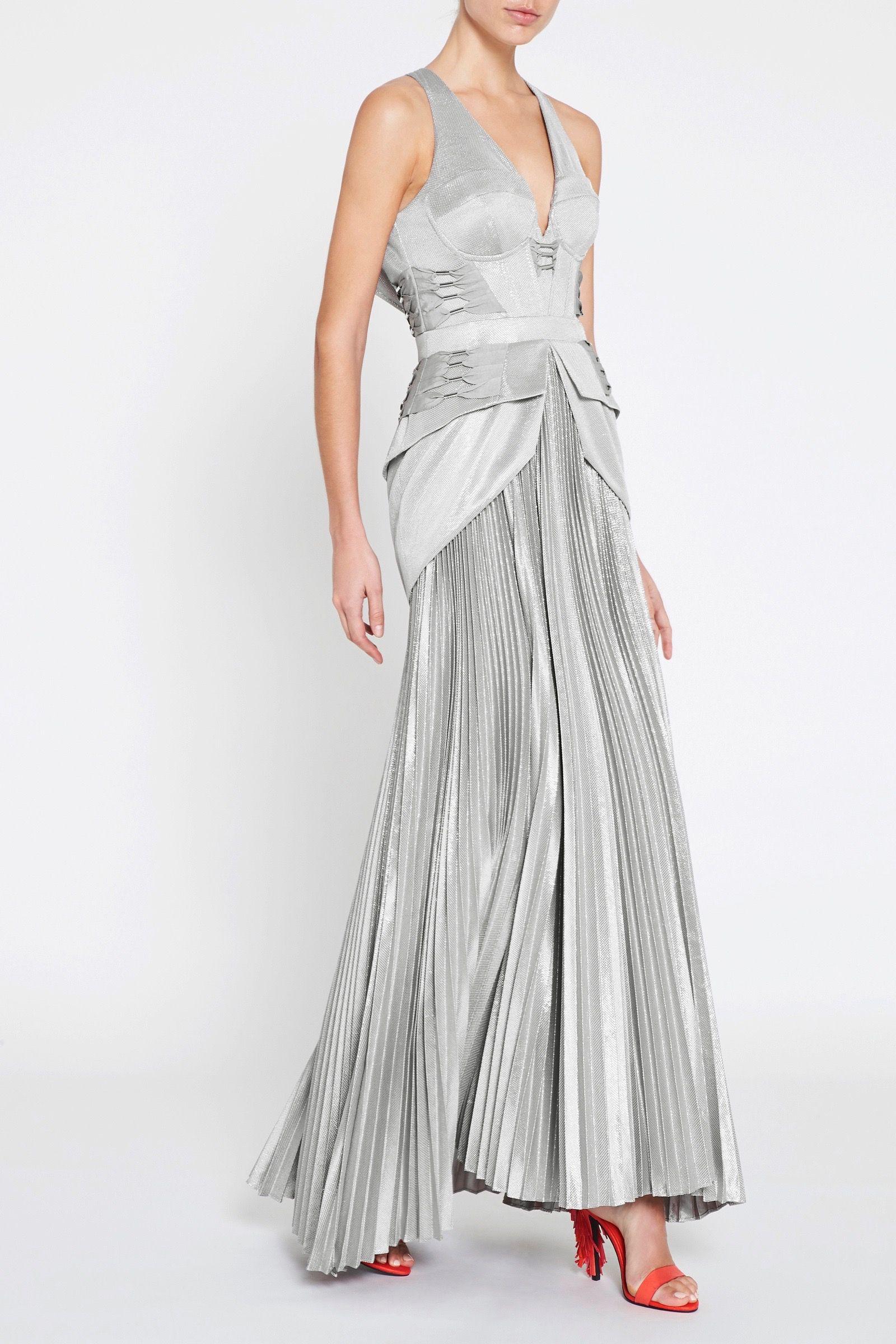 sass and bide silver dress