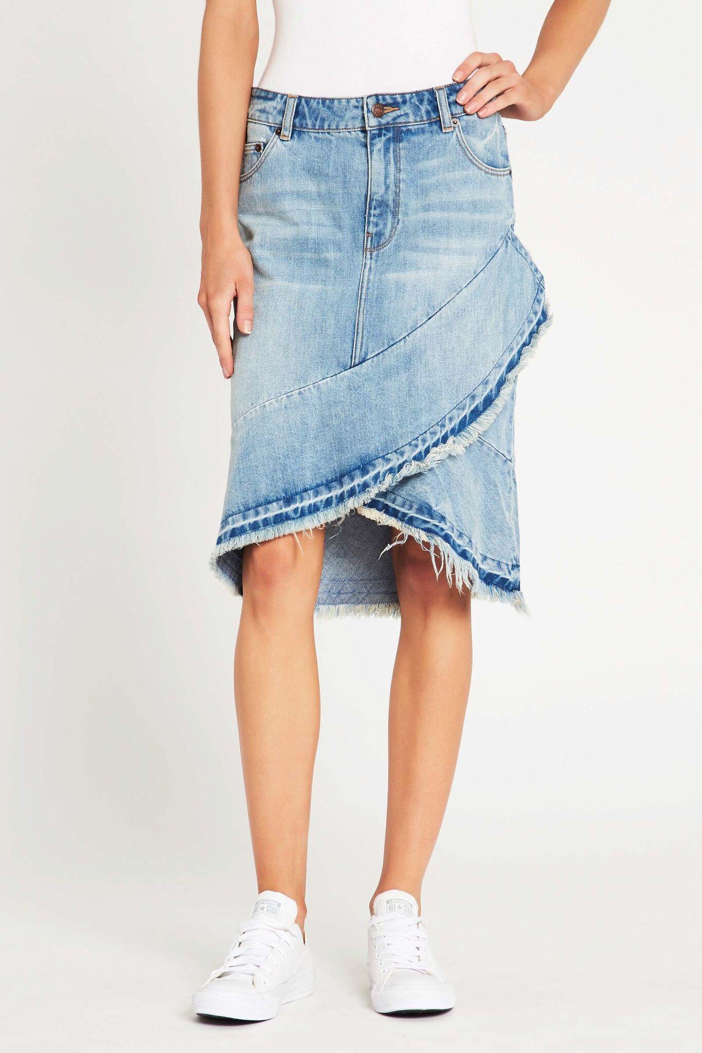 Sass and bide denim skirt Clearance