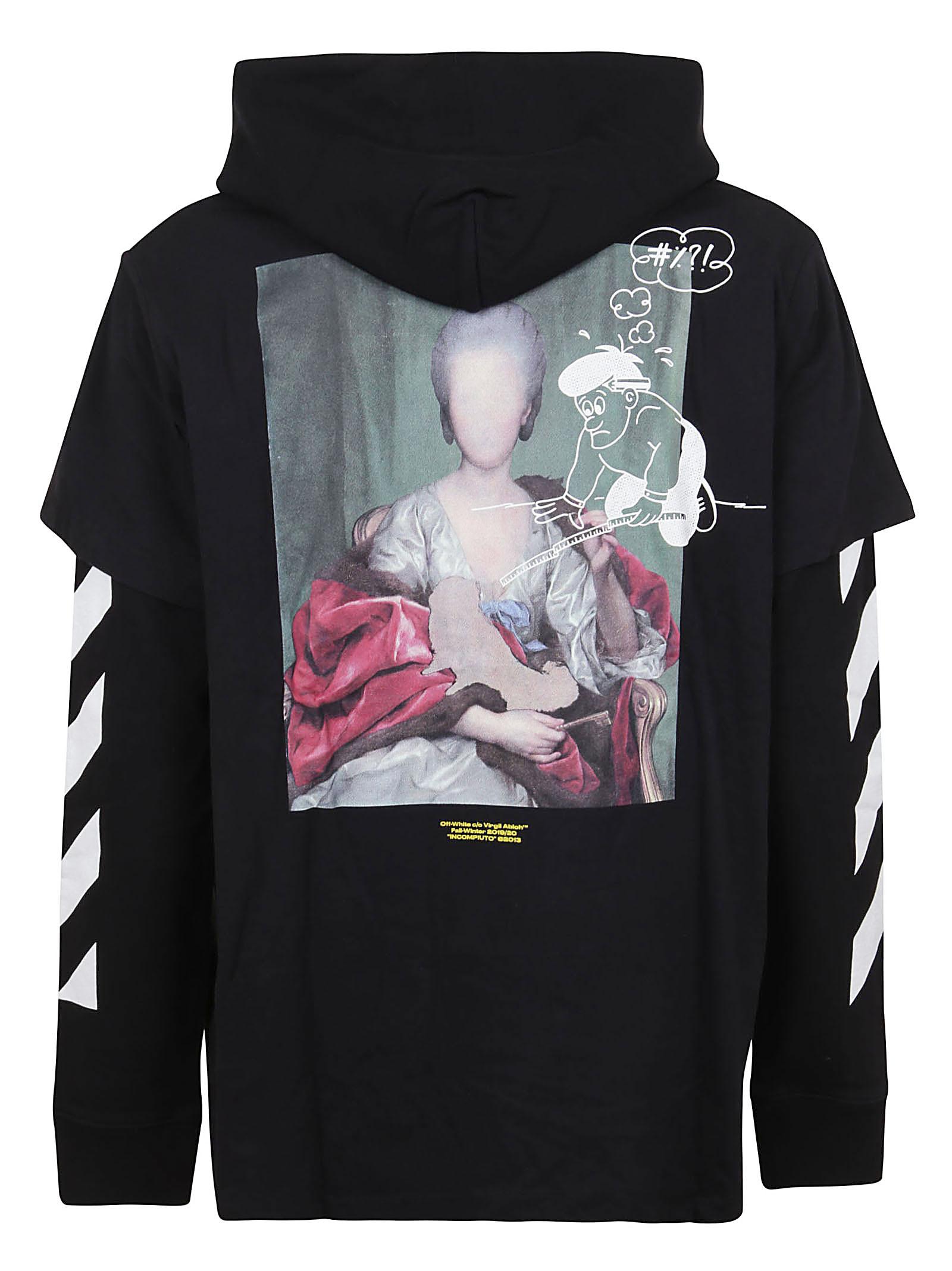 off white diag mariana hoodie