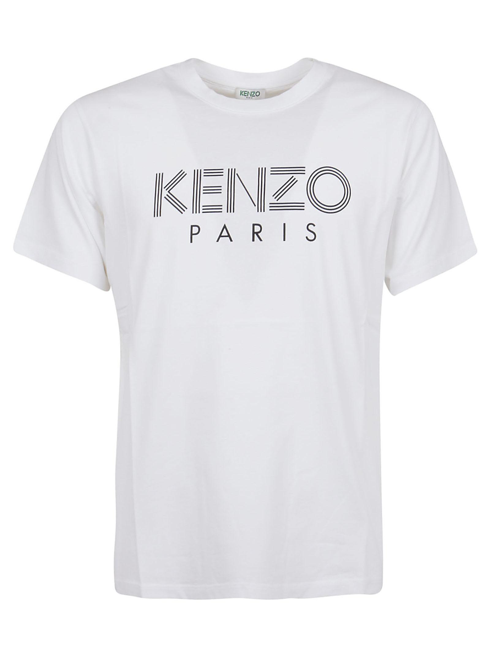white kenzo paris t shirt
