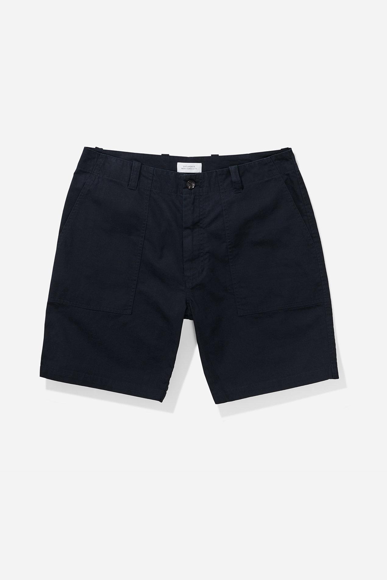 Lyst - Saturdays Nyc Evan Shorts in Blue for Men
