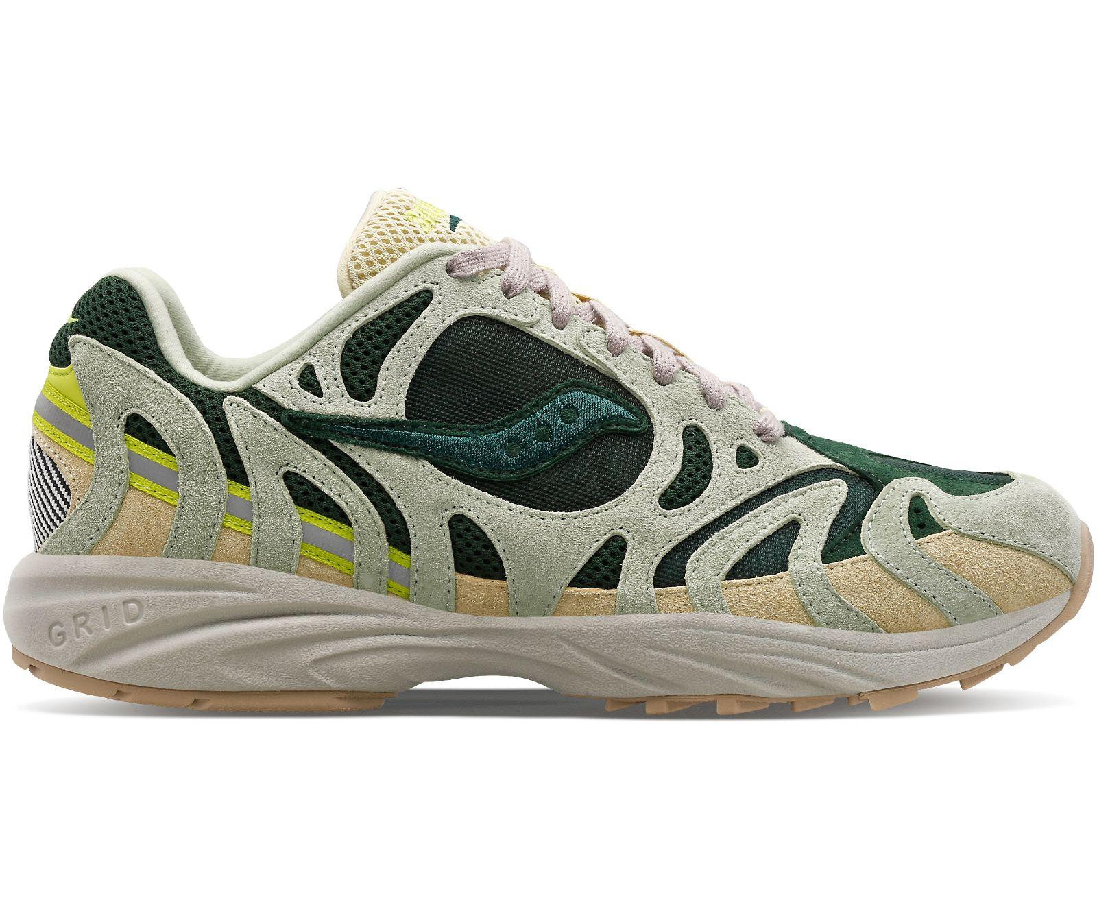 Saucony Grid Azura 2000 in Green Lyst