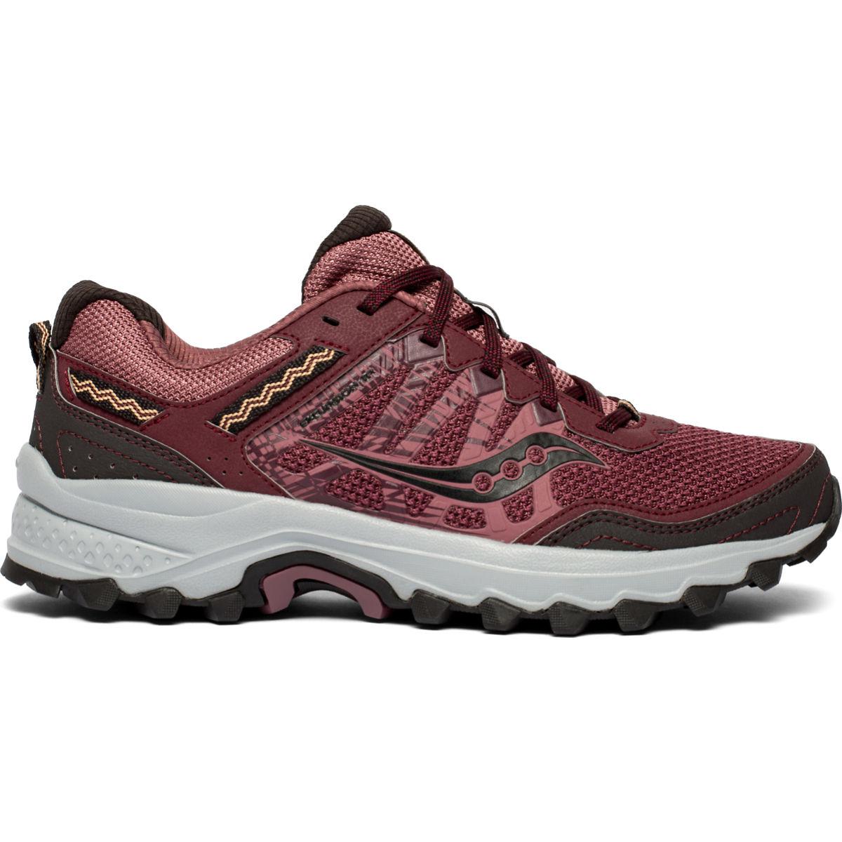 Saucony Grid Excursion Tr12 (burgundy/grey) Shoes | Lyst