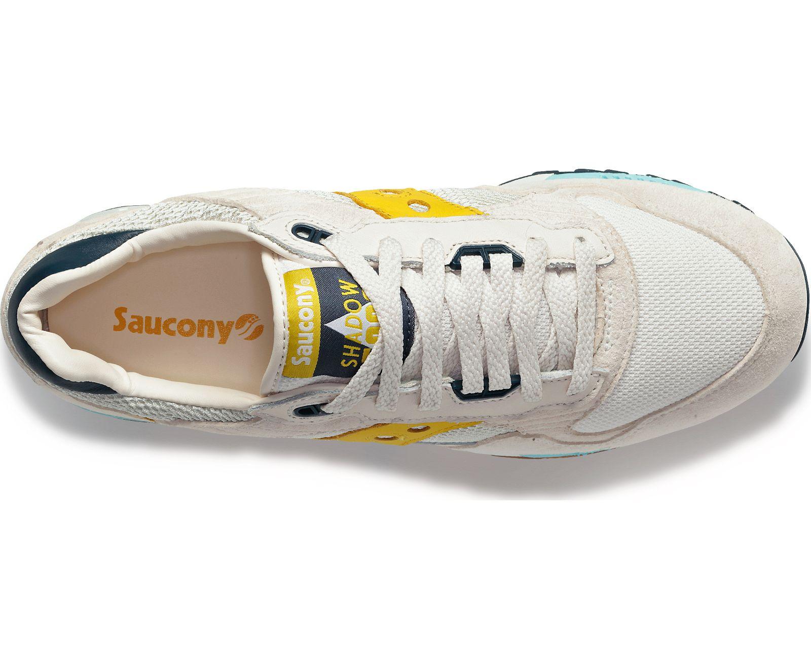 Saucony Suede Shadow 5000 Premium in White | Yellow (White) | Lyst