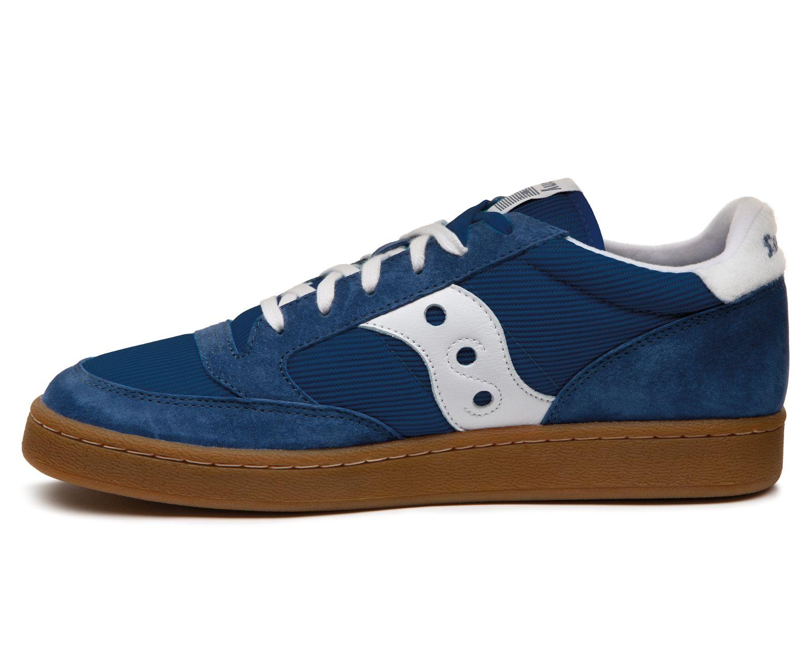 Saucony Leather Jazz Court in Blue | Lyst