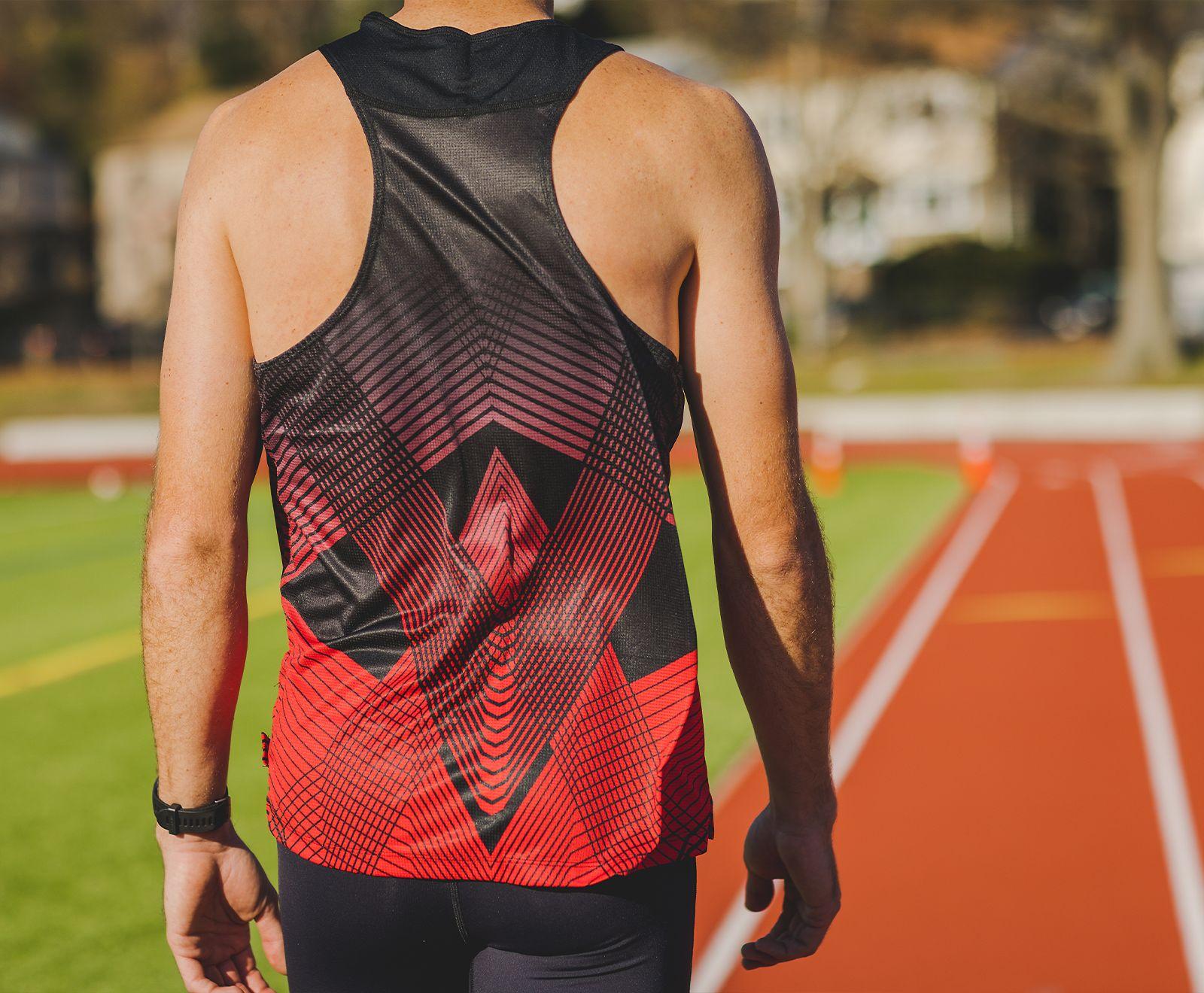 Saucony Synthetic Elite Singlet in Black | Red (Red) for Men | Lyst