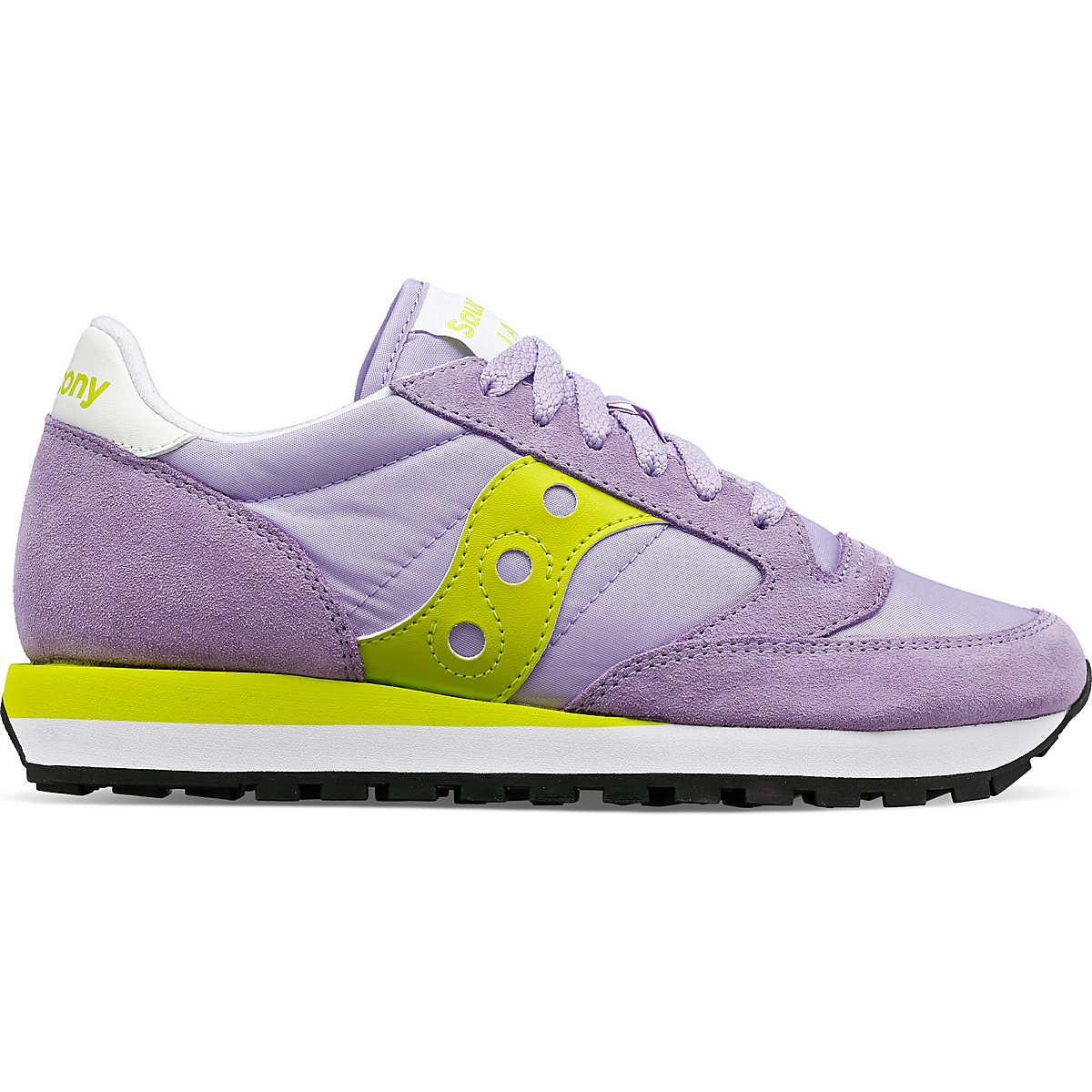 Saucony Violet Lime Jazz Original Sneakers in Purple | Lyst