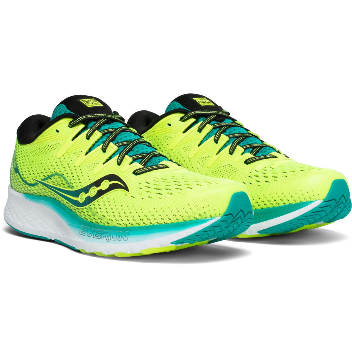 saucony ride iso 2 green
