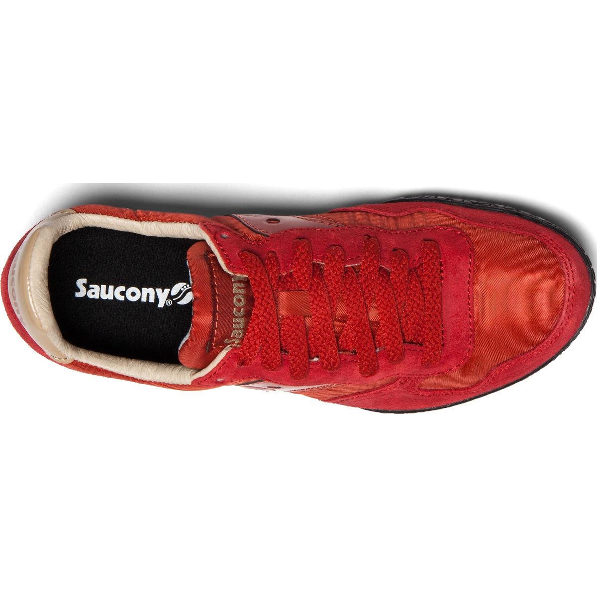 Saucony Synthetic Bullet in Red | Tan 