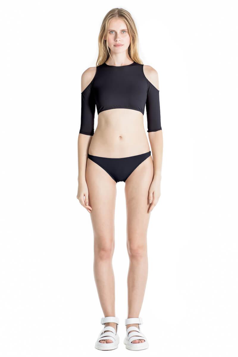 Black Bralette Bikini Top - Elise by Sauipe Swim