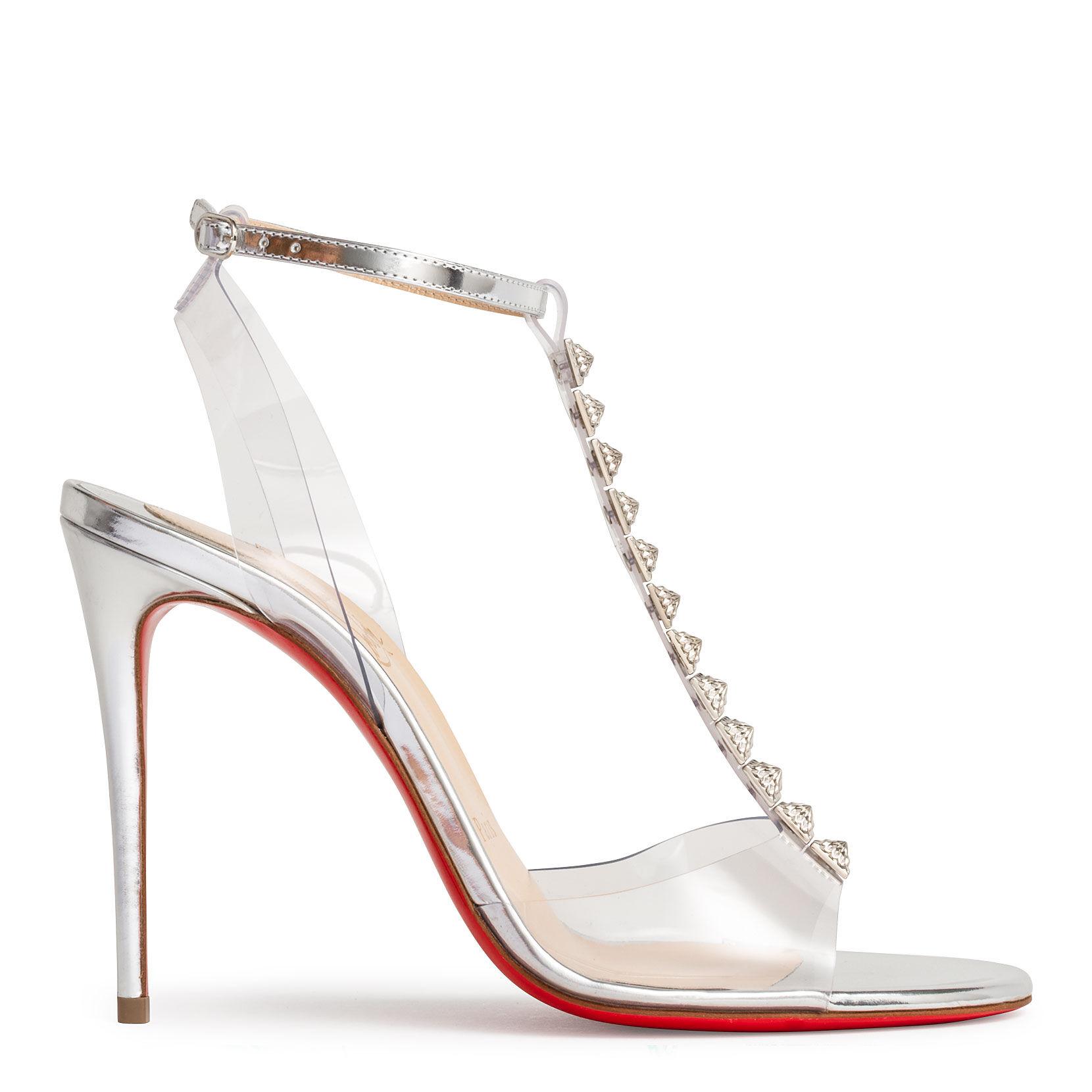 christian louboutin pearl sandals