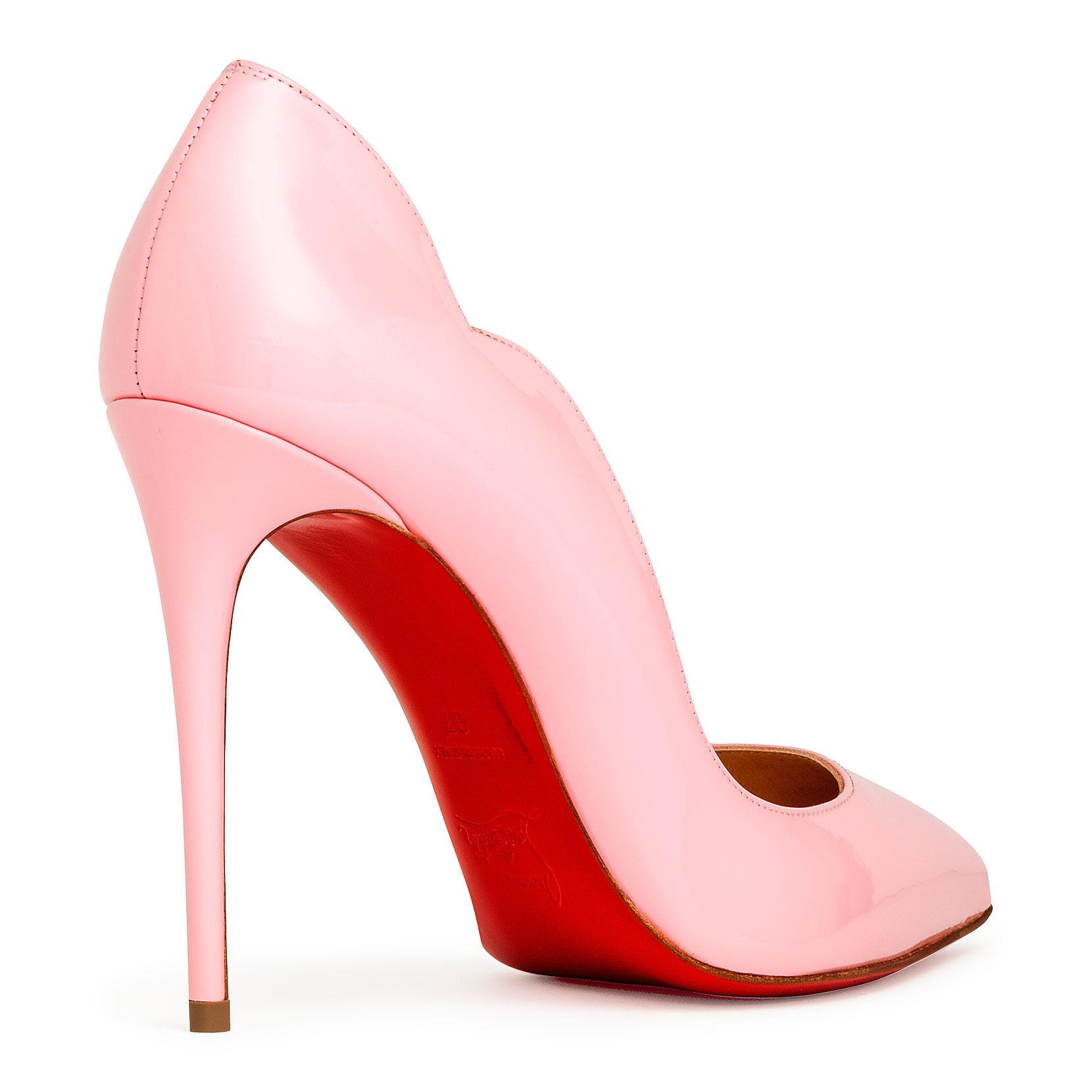 hot chick louboutin shoes pink