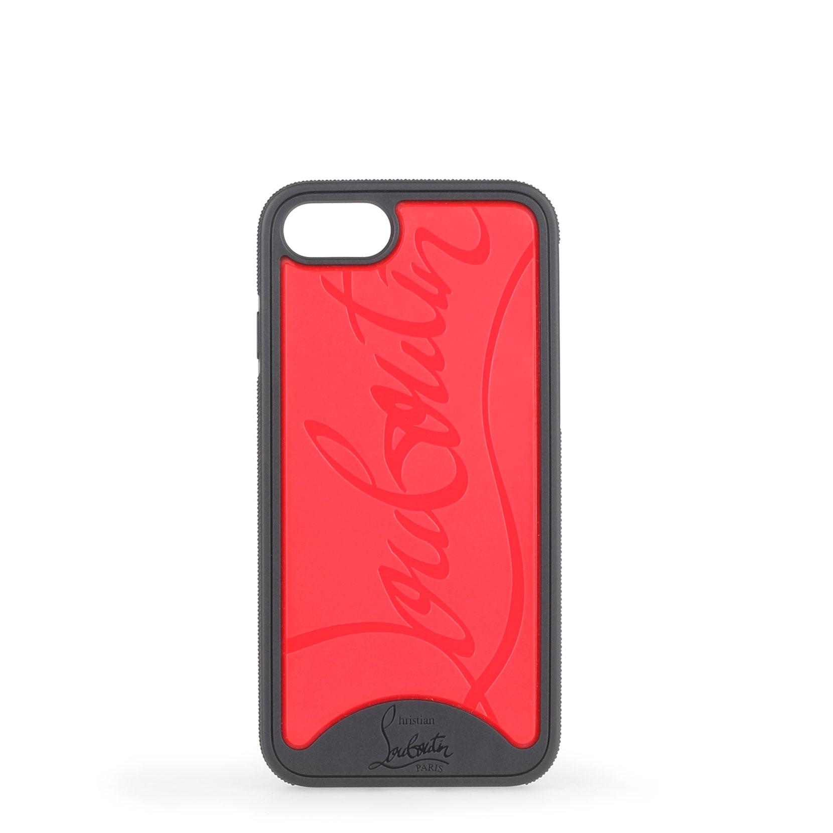 Christian Louboutin Loubiphone Embossed Pvc Iphone X And Xs Case In N A Red Lyst
